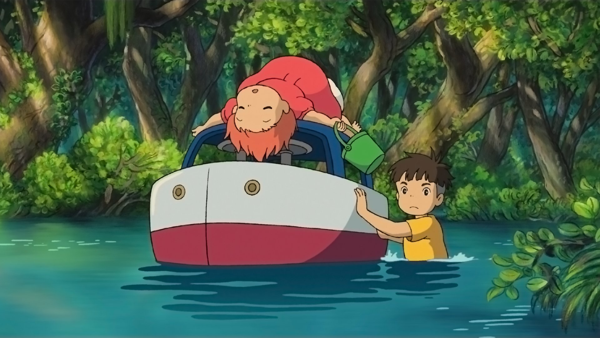 Download Anime Ponyo HD Wallpaper