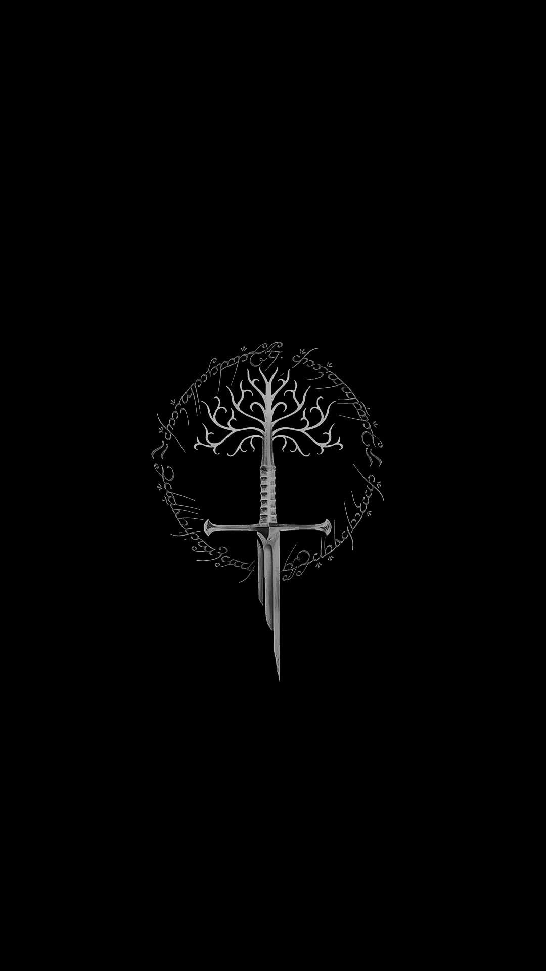 The White Tree and Narsil 1080x1920