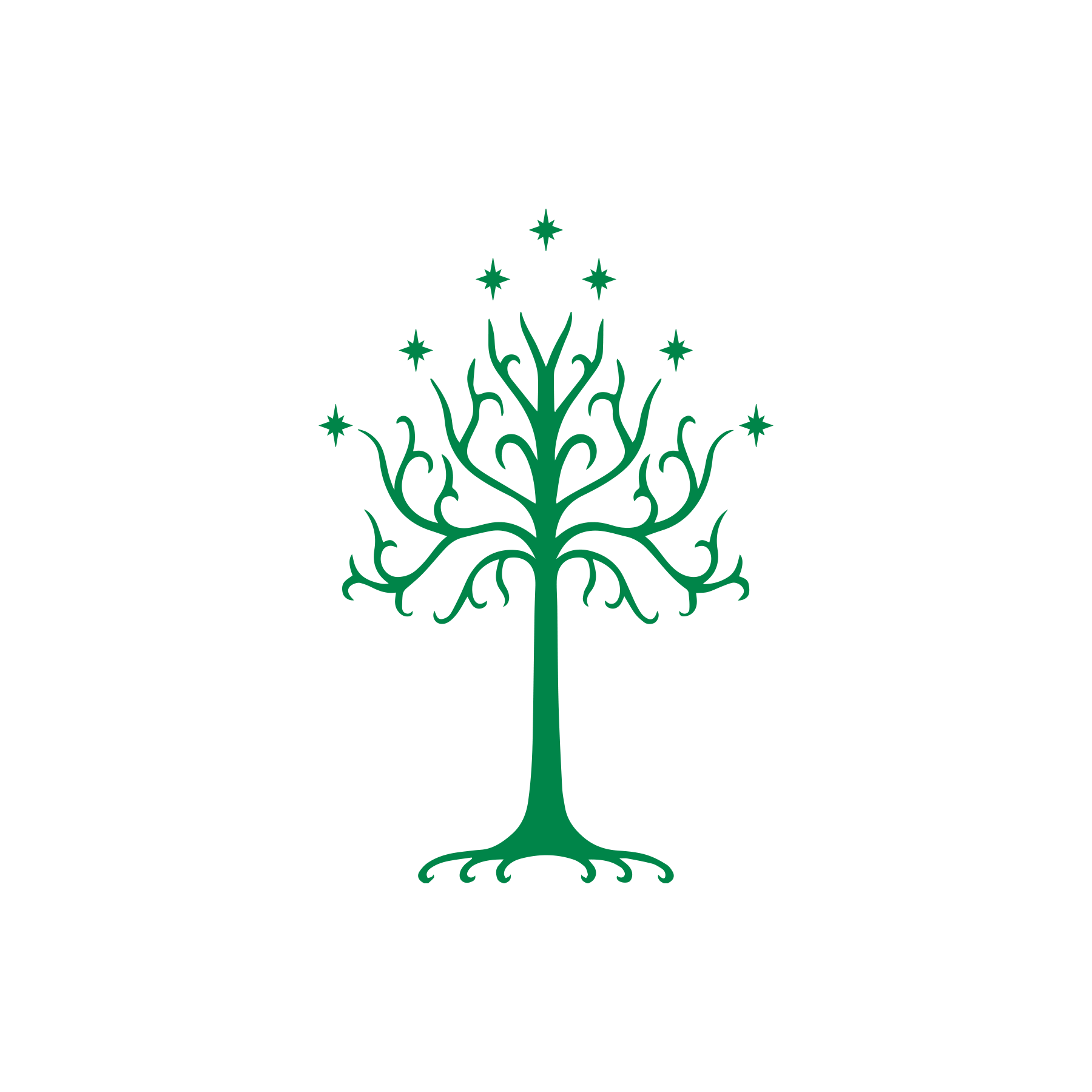 LOTR Lord of the Rings White Tree