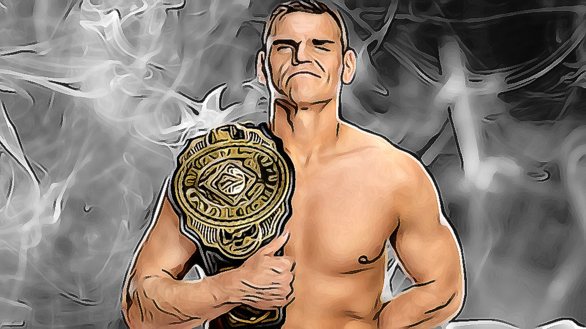 Darryl Ford Jr WWE fan art