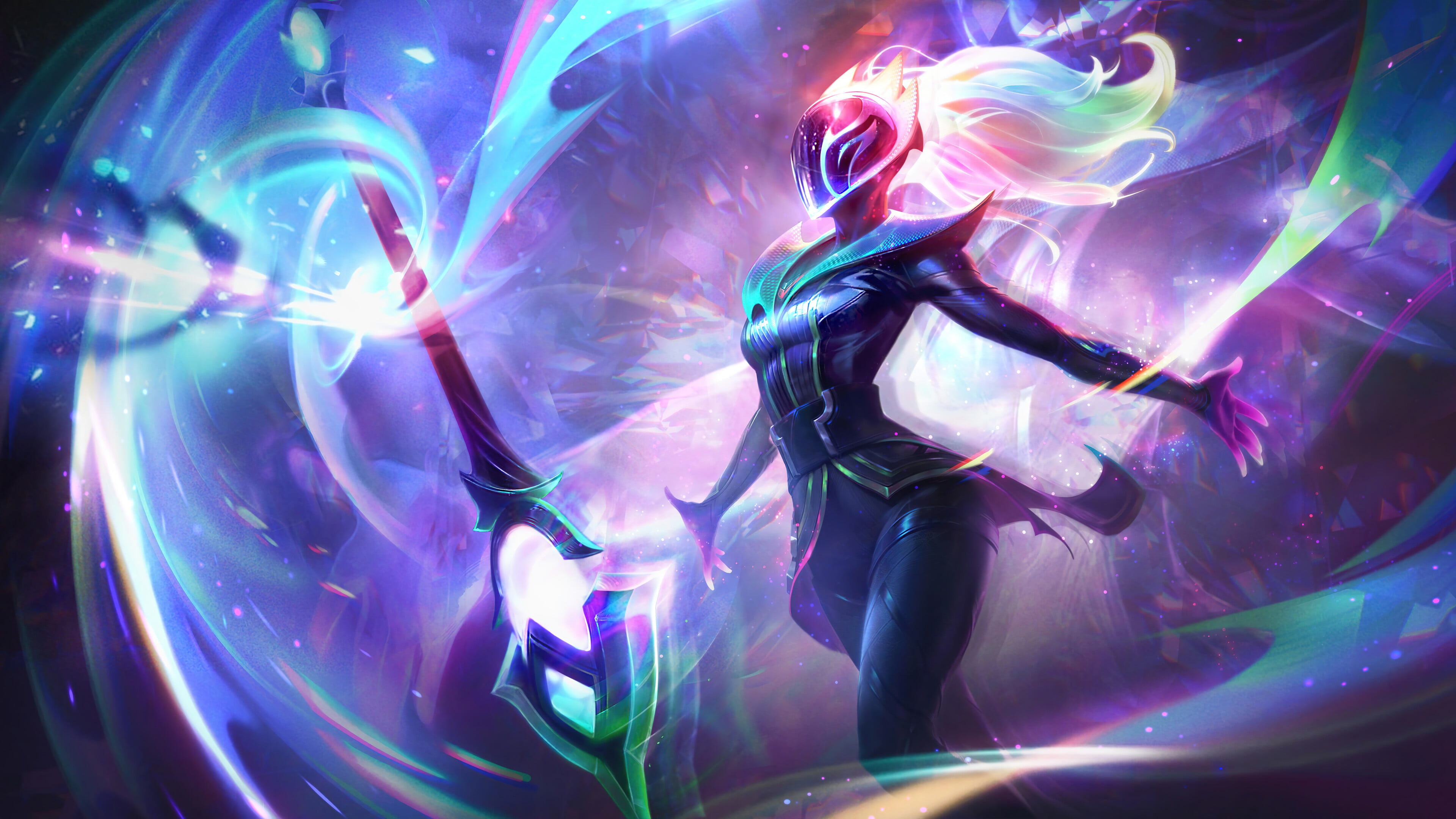 Empyrean Lux Skin League of Legends 4K