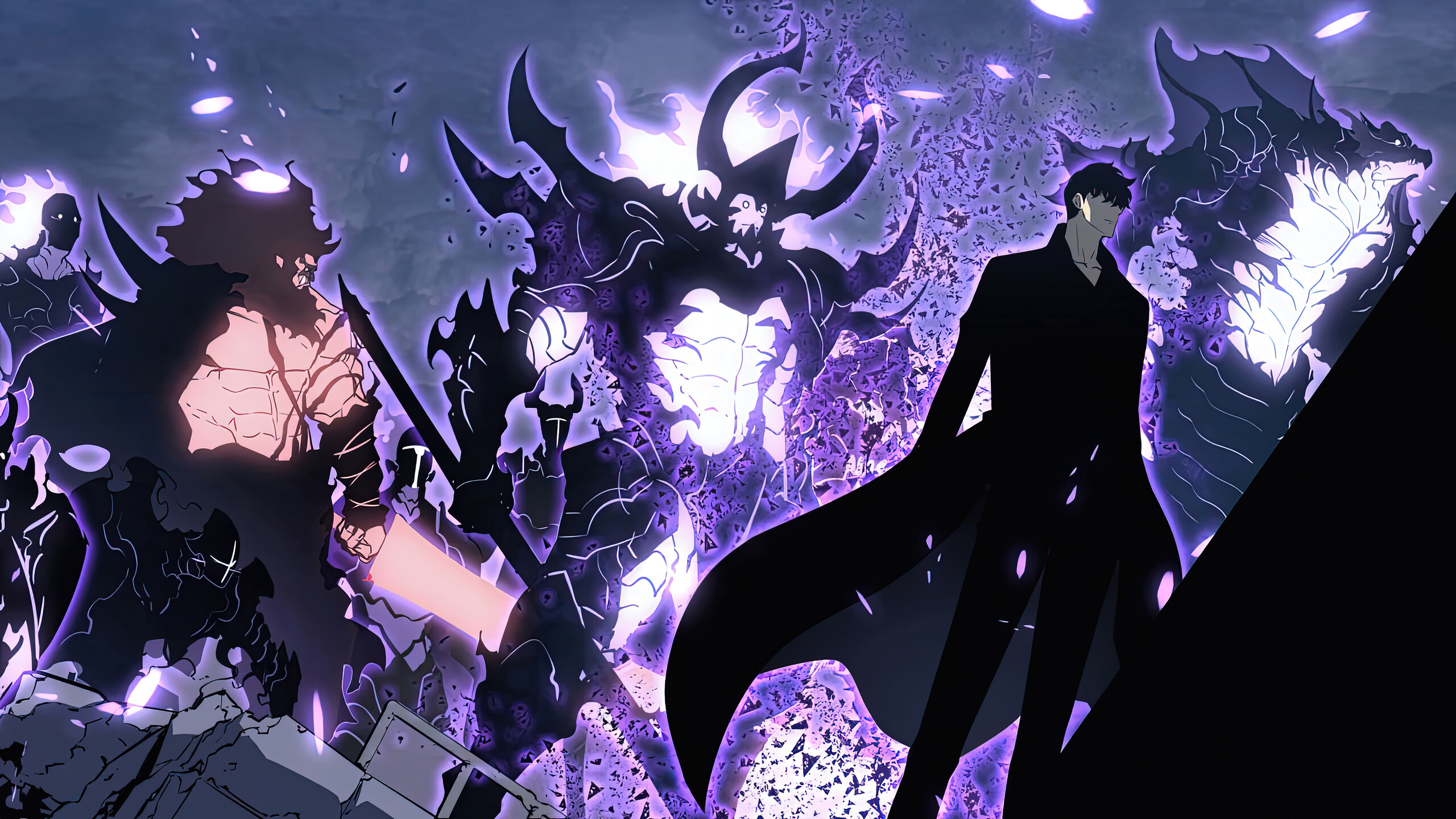 Solo Leveling Sung Jinwoo Shadows