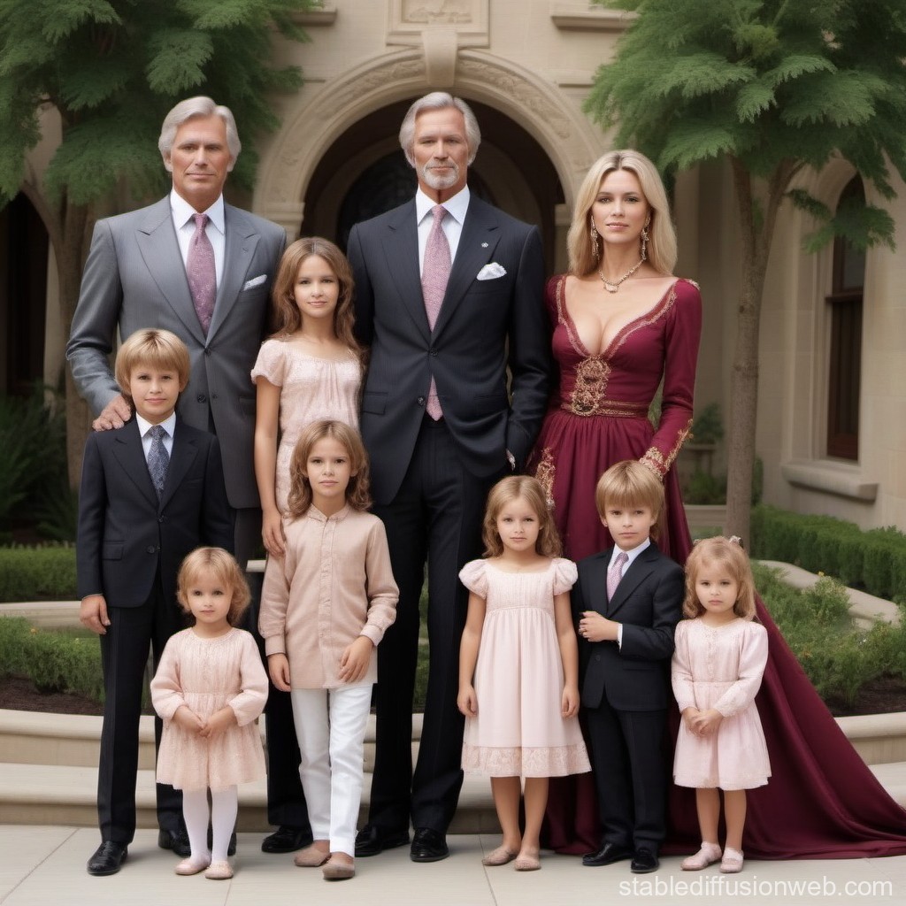 Wealthy Household. Stable Diffusion en