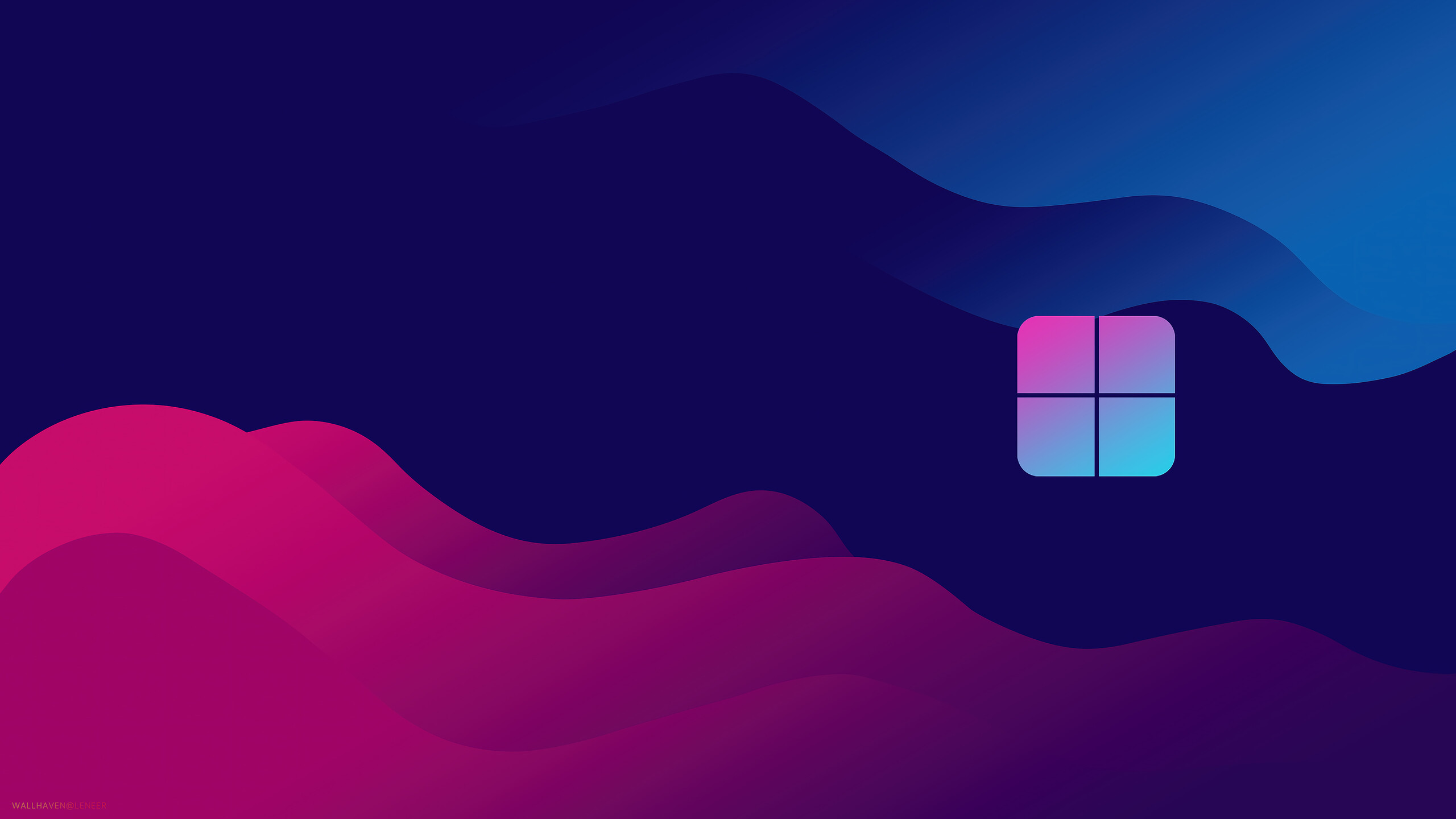 Windows 11 Logo Colorful Background