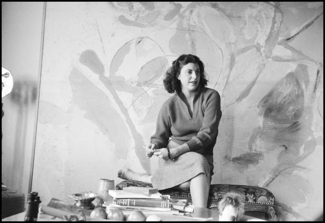 In the Studio: Helen Frankenthaler