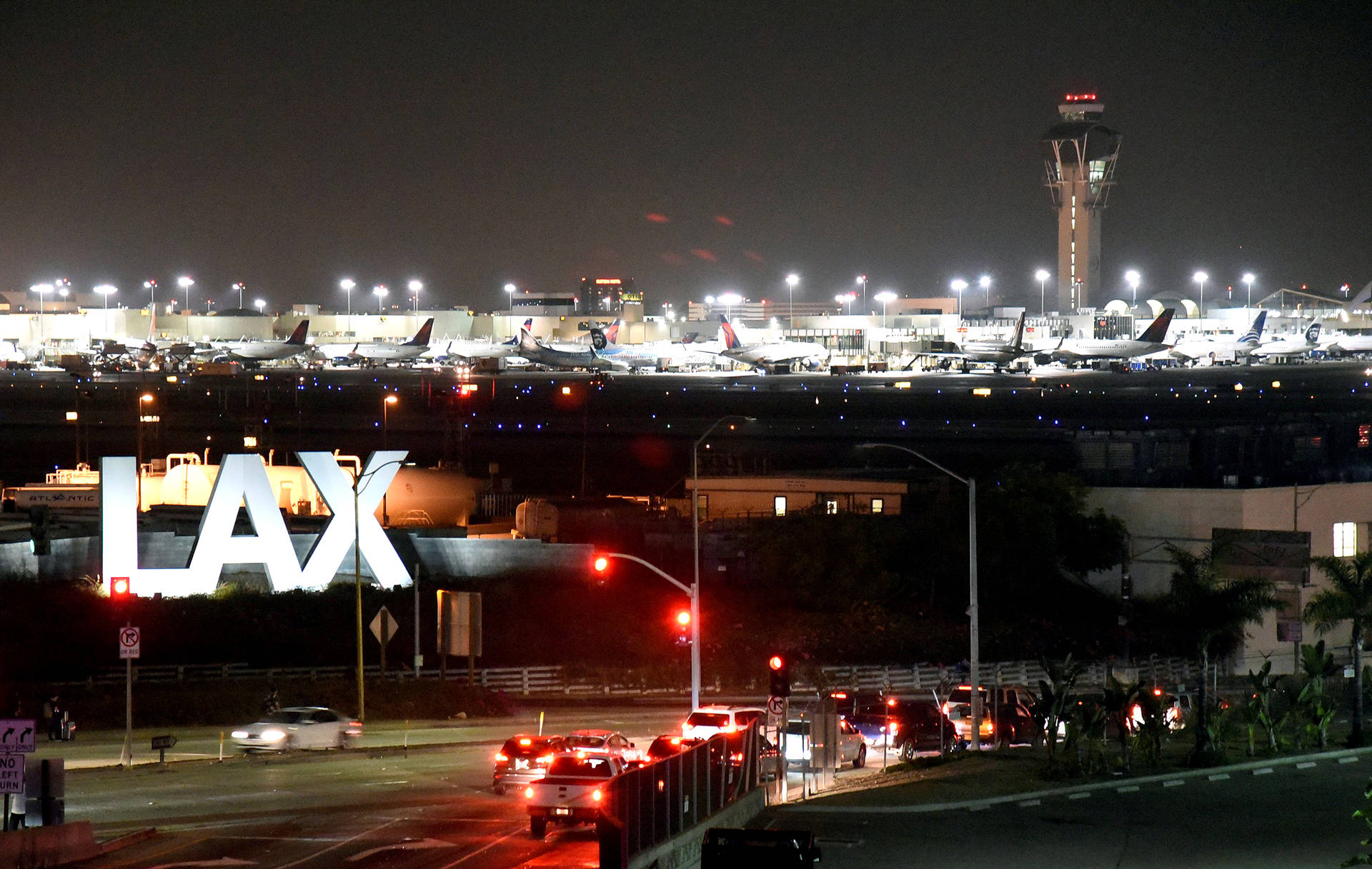 to LAX is always busy! Wallpaper