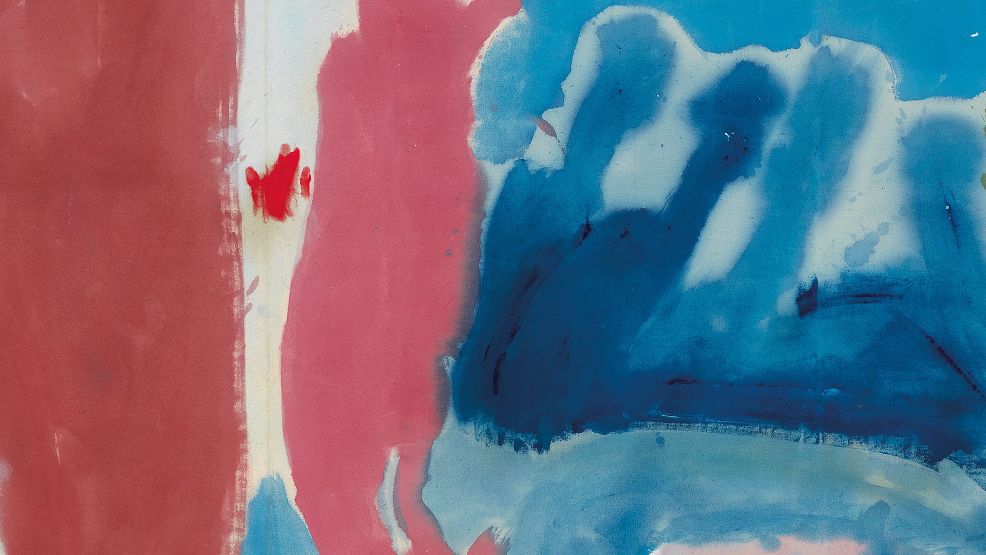 Helen Frankenthaler. Painting Without