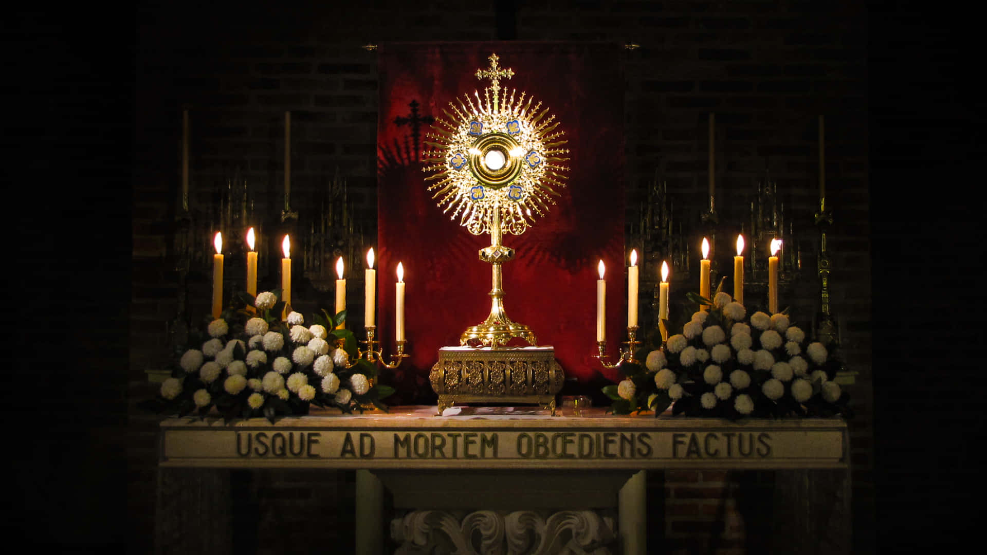 Download Catholic Adoration Altarwith