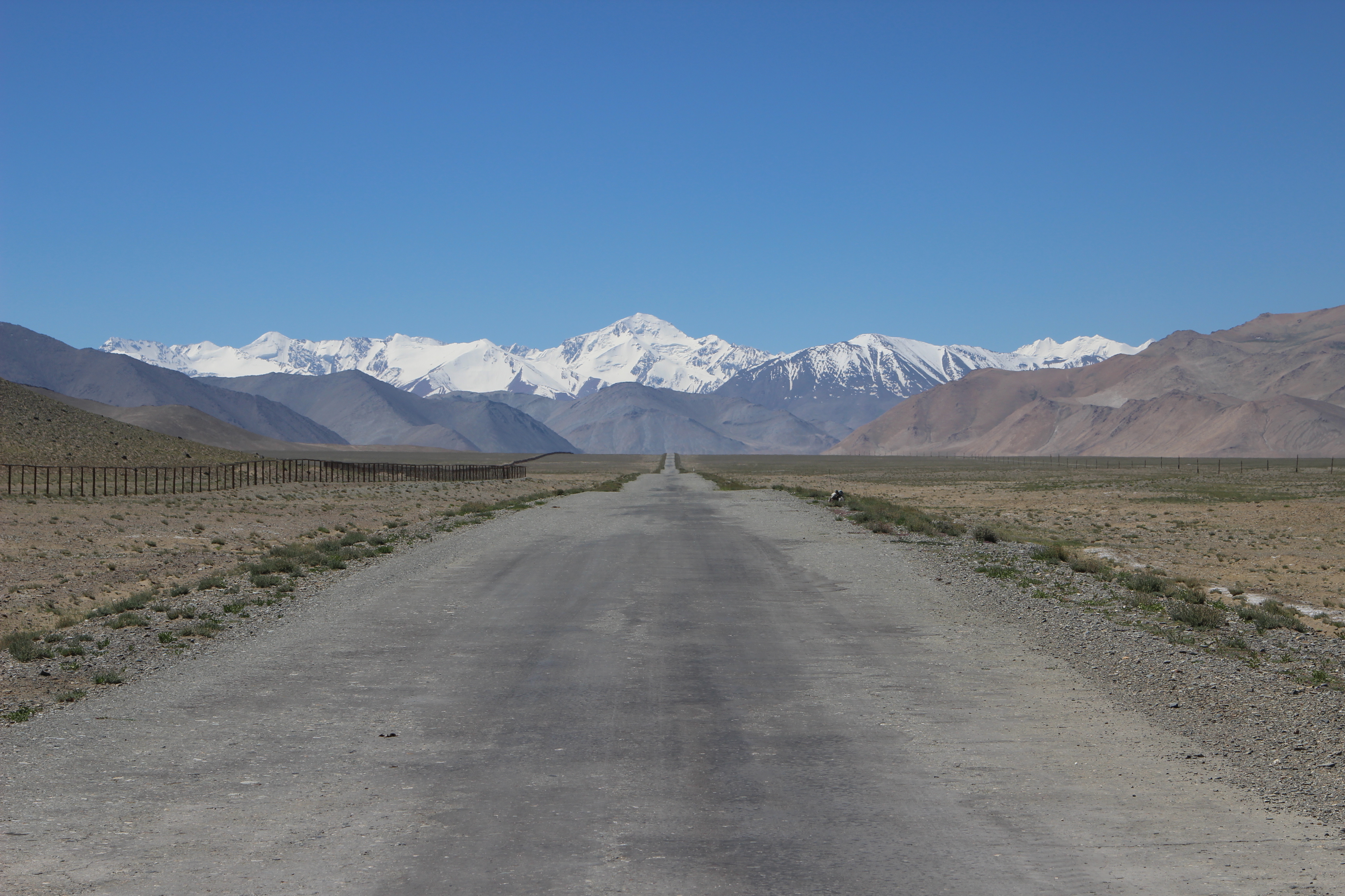 Pamir highway near