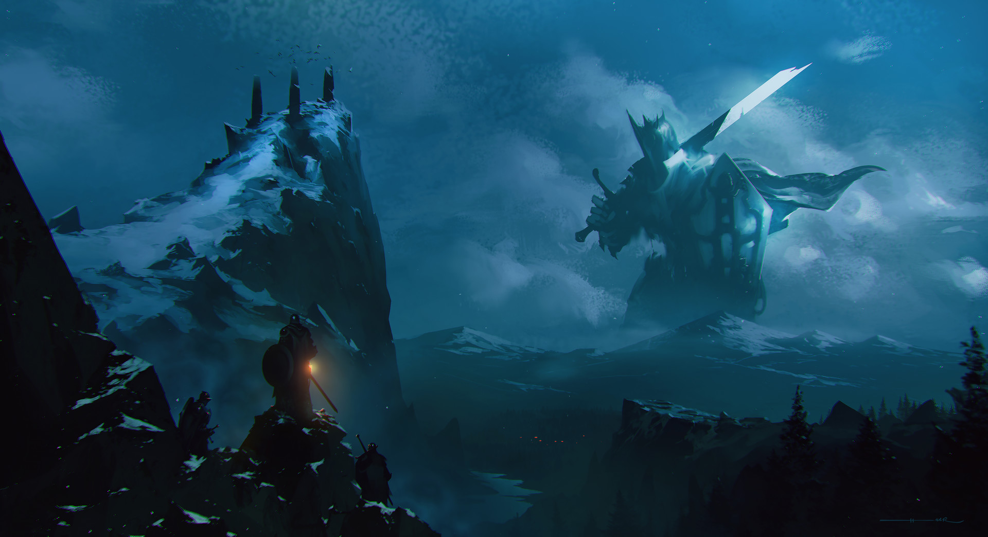 Download Shield Landscape Night