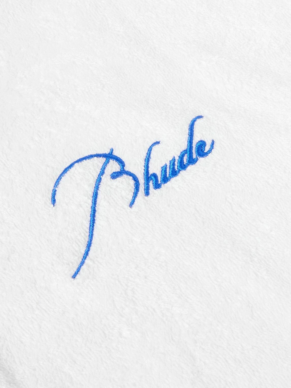 Rhude Embroidered Cotton Terry