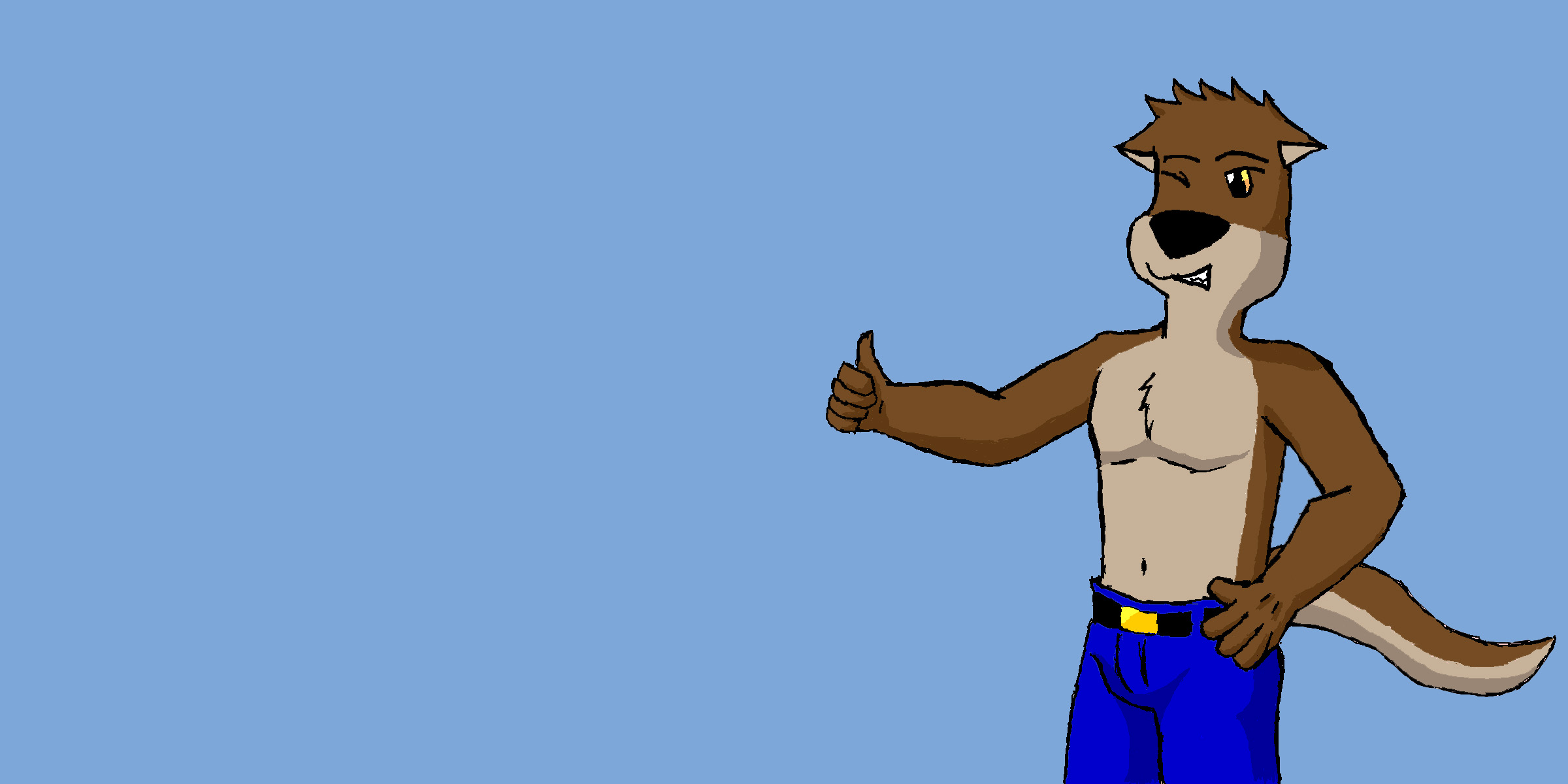 Otter Wallpaper by CluelessWolf - Fur