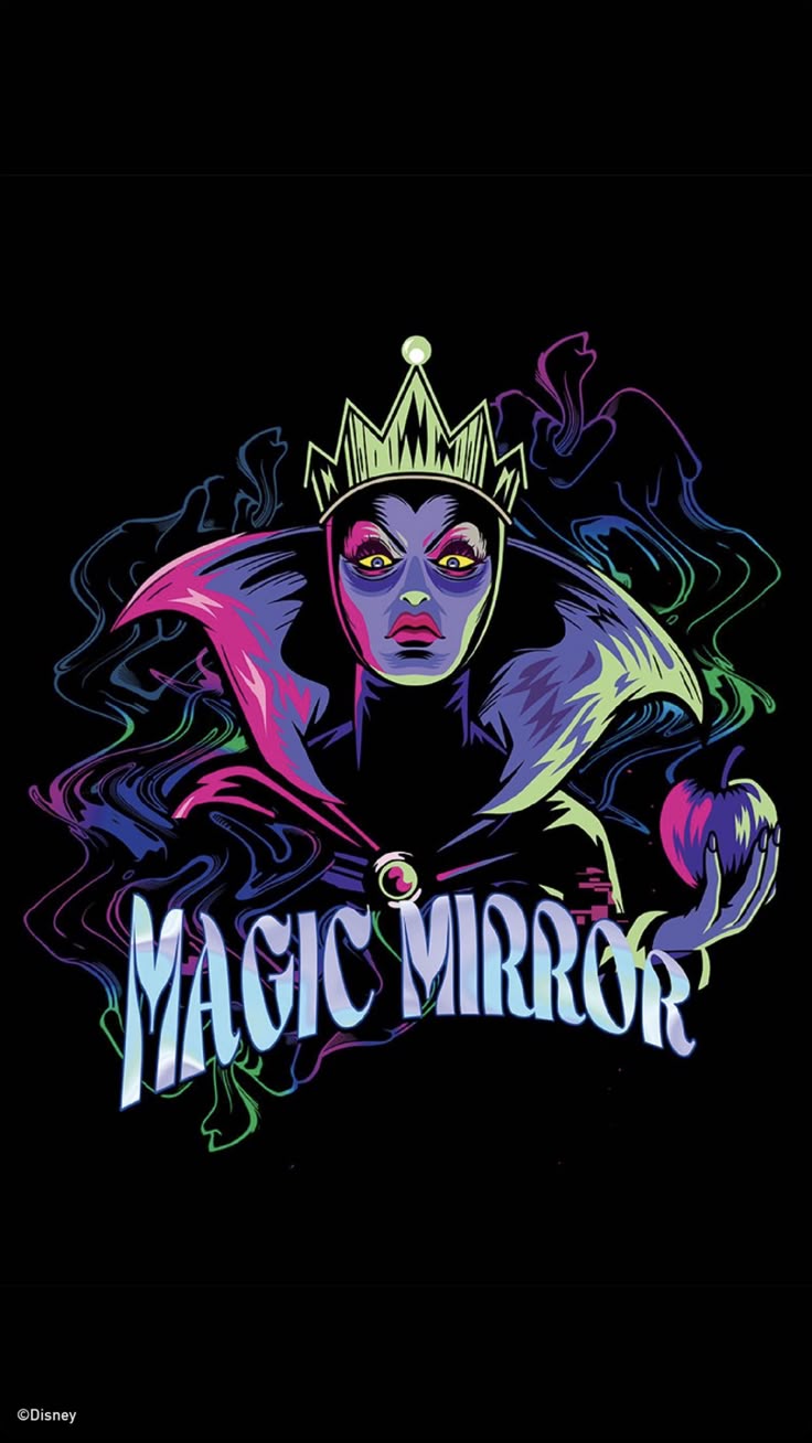 Disney evil queen, Disney pop art, Dark