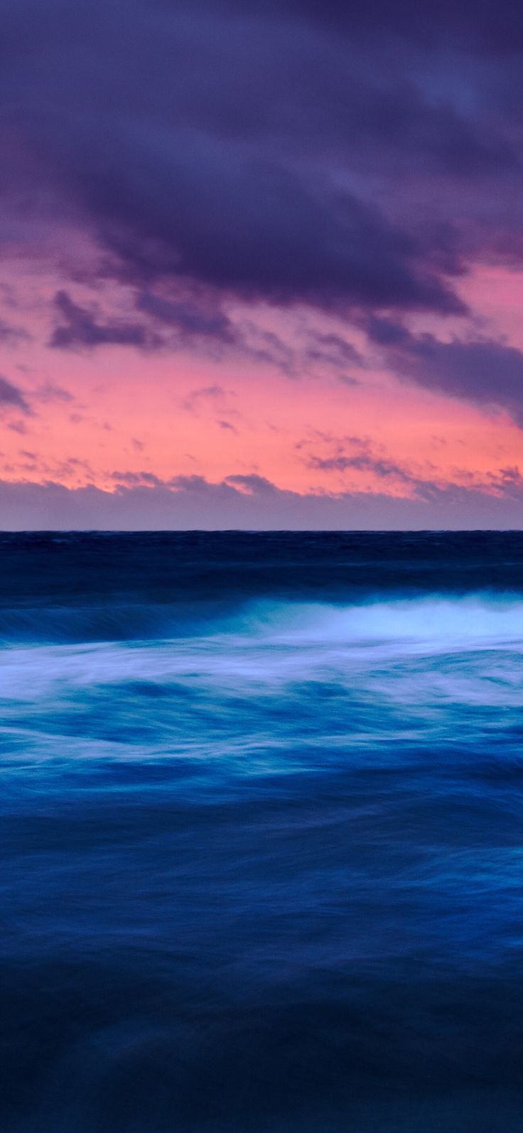 Colorful Sunset over the Ocean