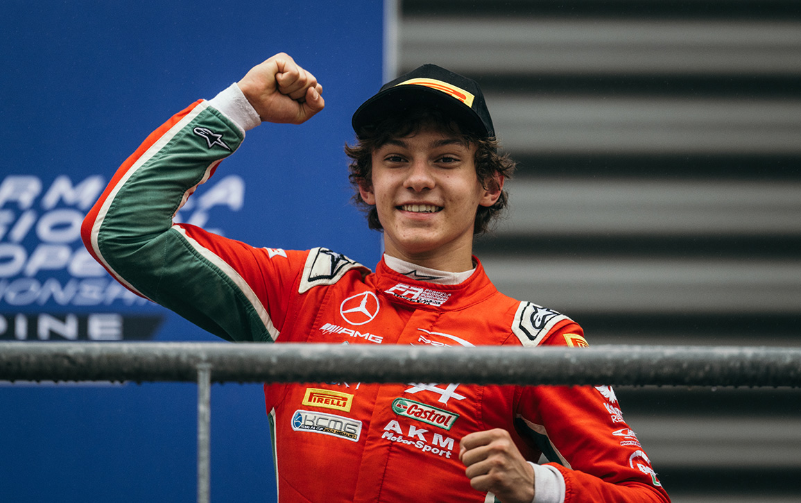 Andrea Kimi Antonelli Moves Up to
