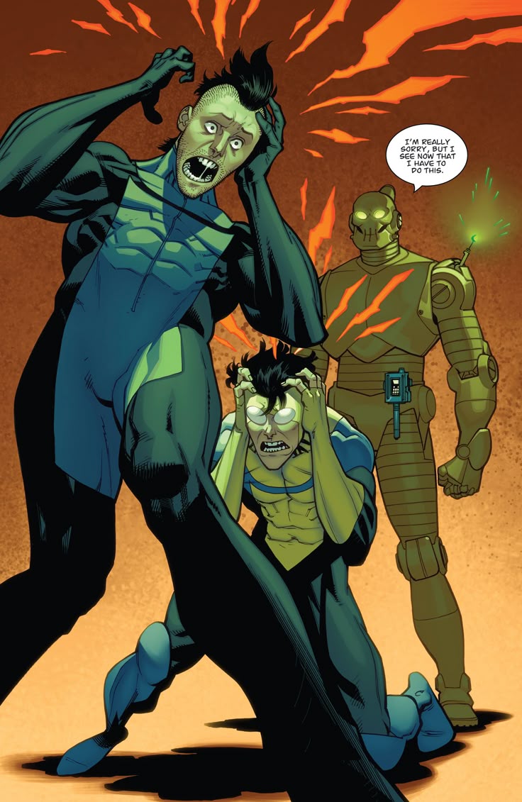 Invincible comic, Cartoon character