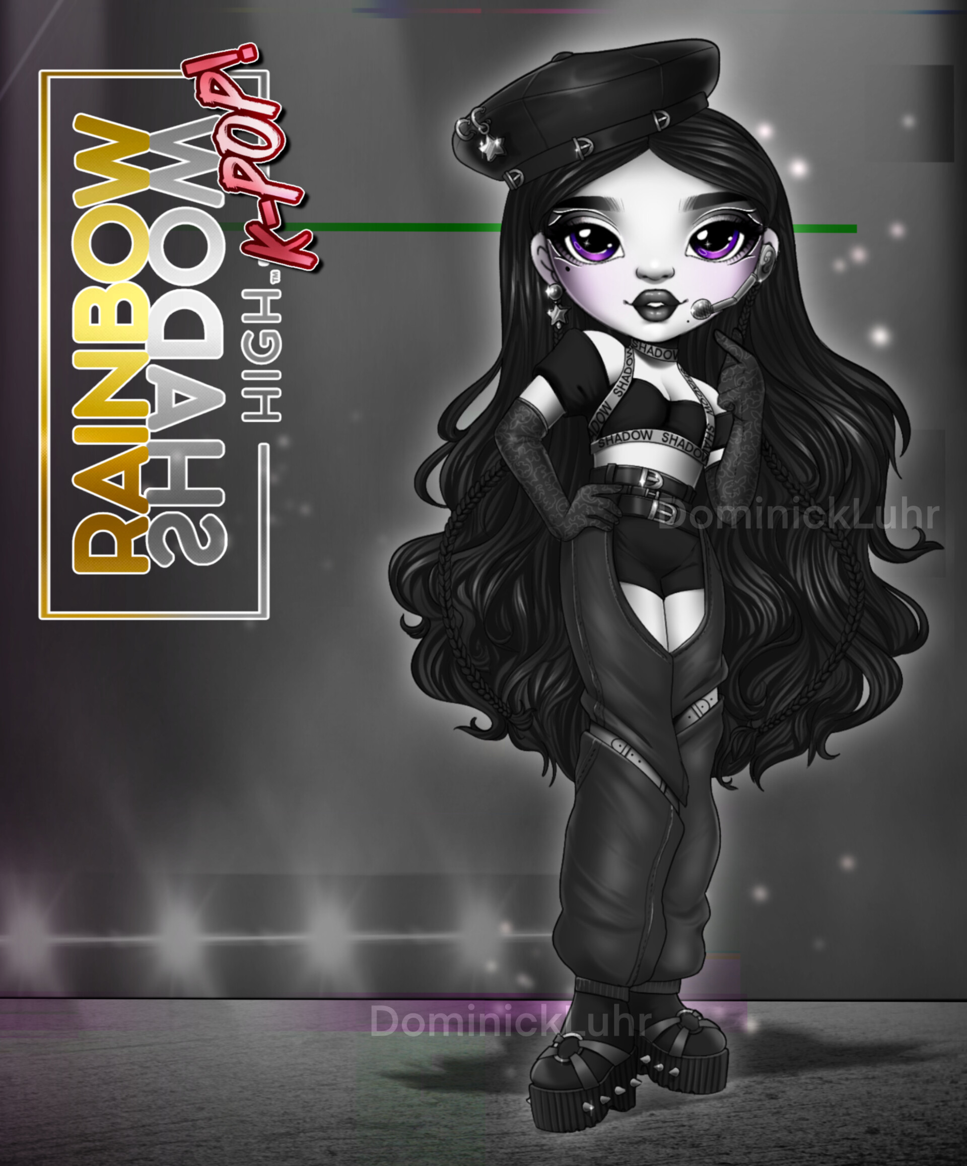 K Pop Rainbow High Fan Character Concepts