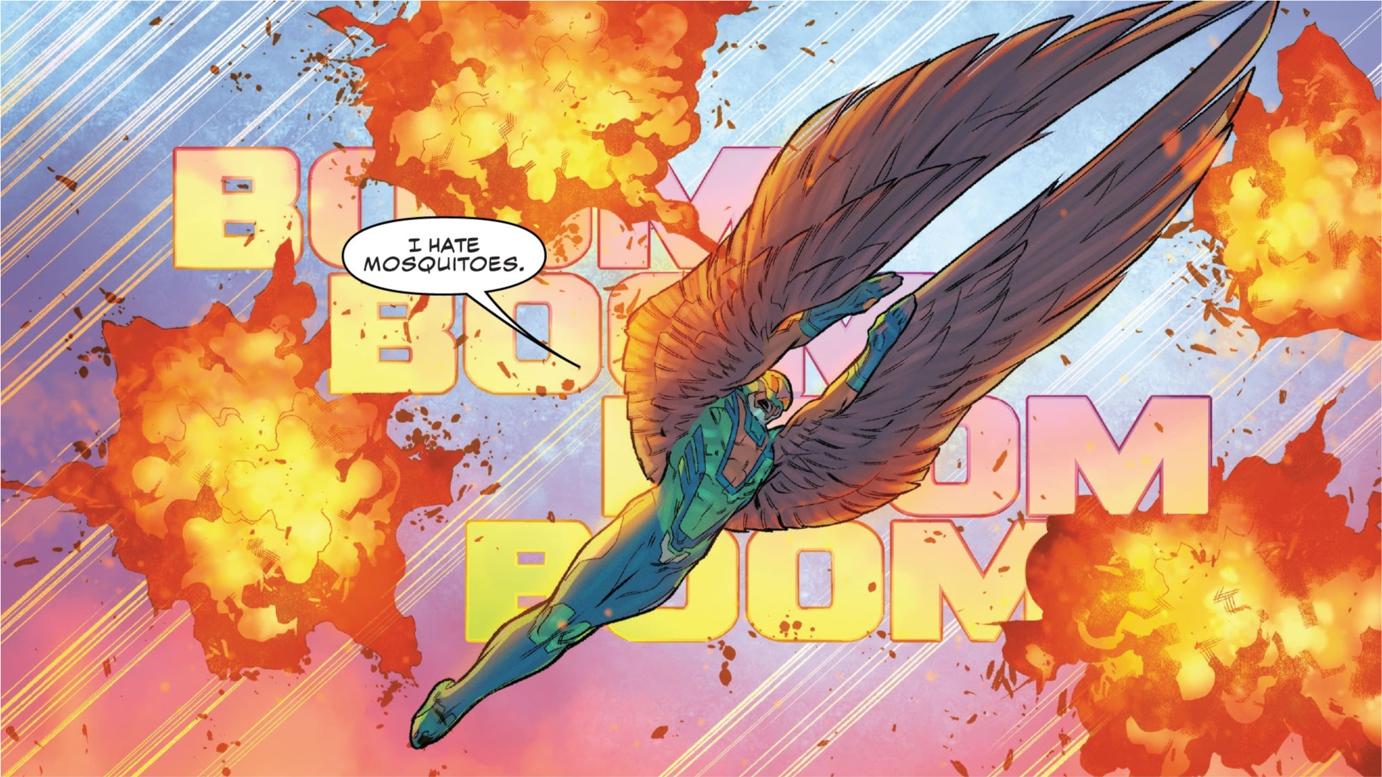 Torres Comic Falcon Marvel Comics