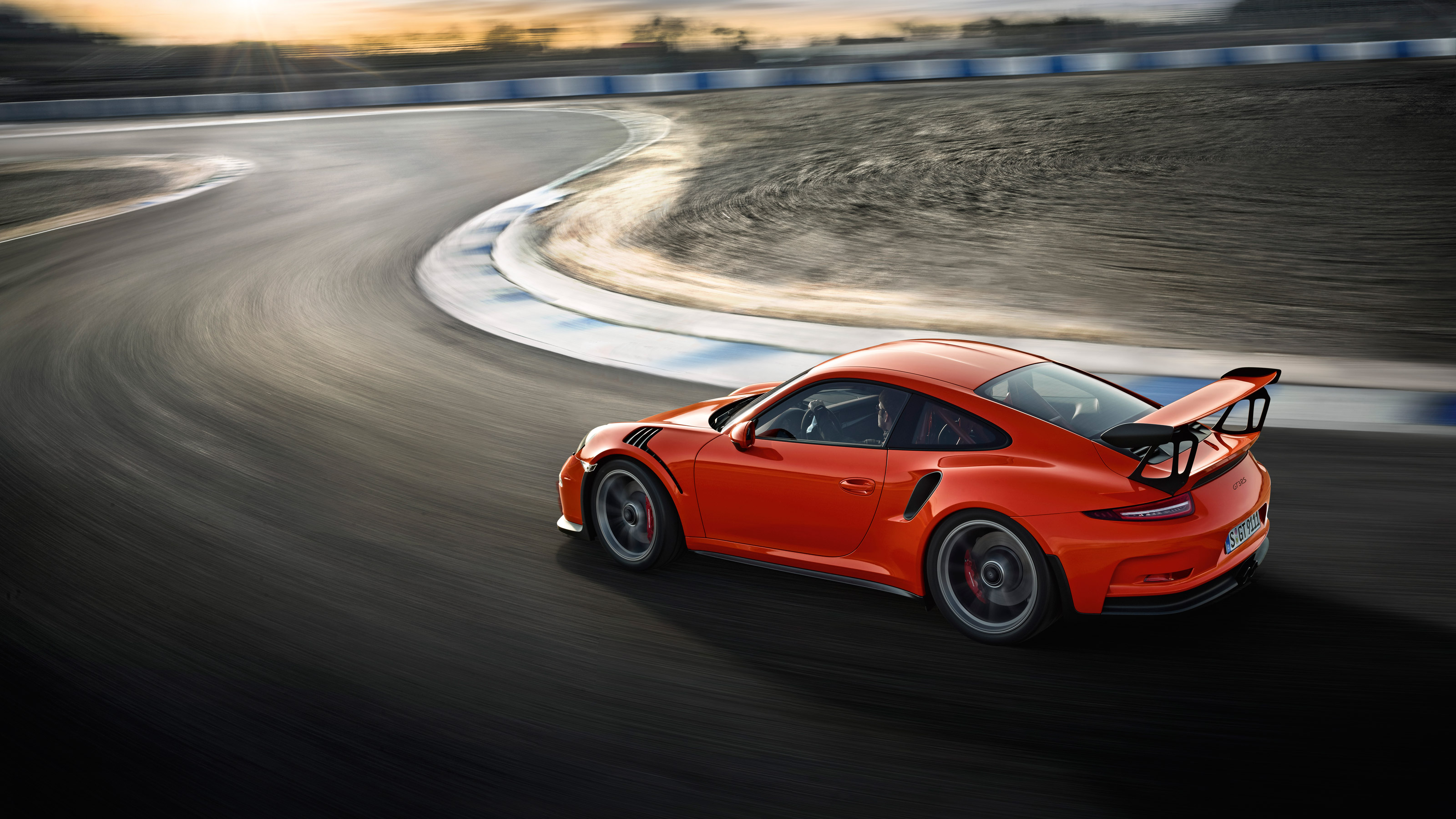 Download Orange Car Car Porsche Porsche