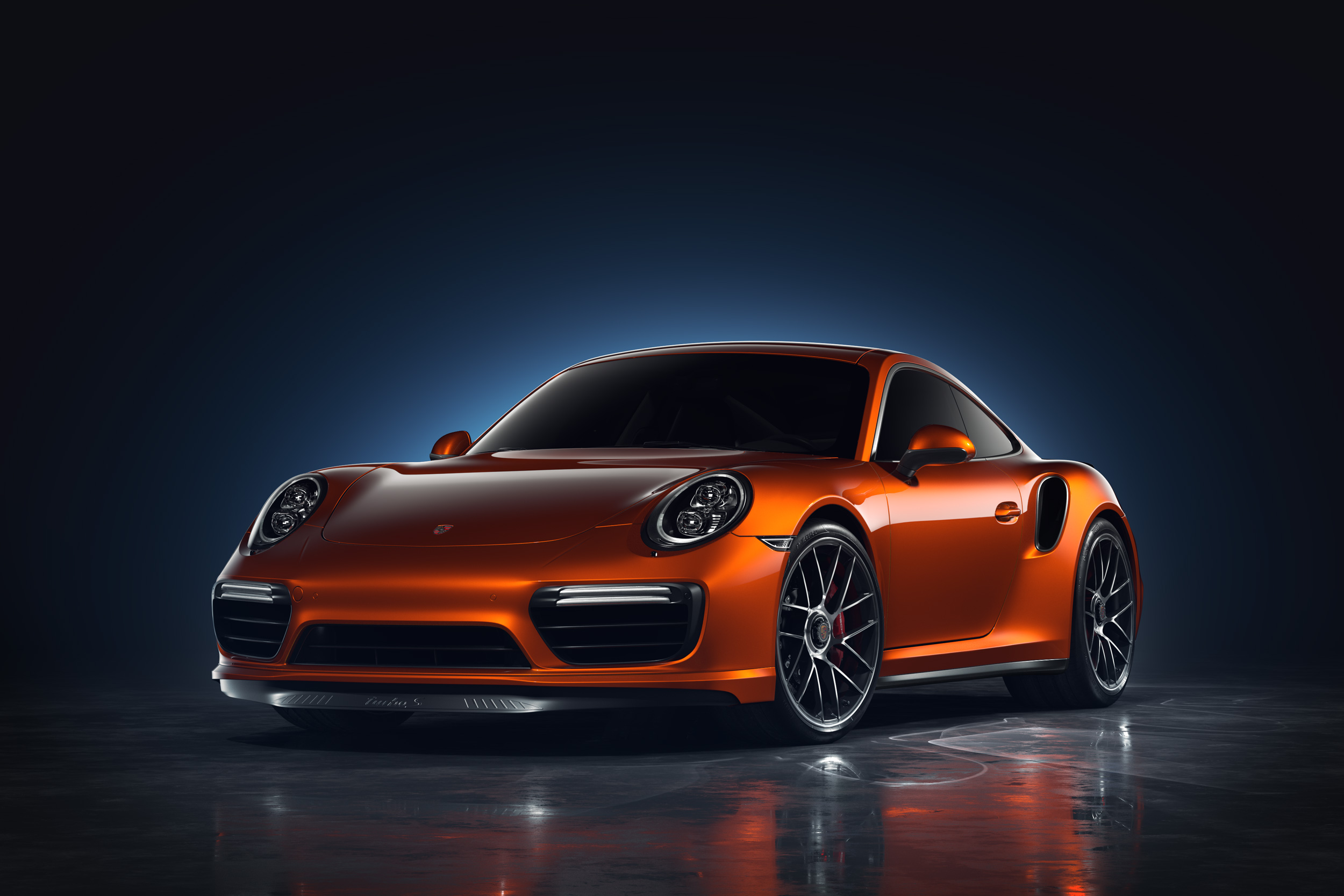 Orange Porsche Wallpaper, HD Cars