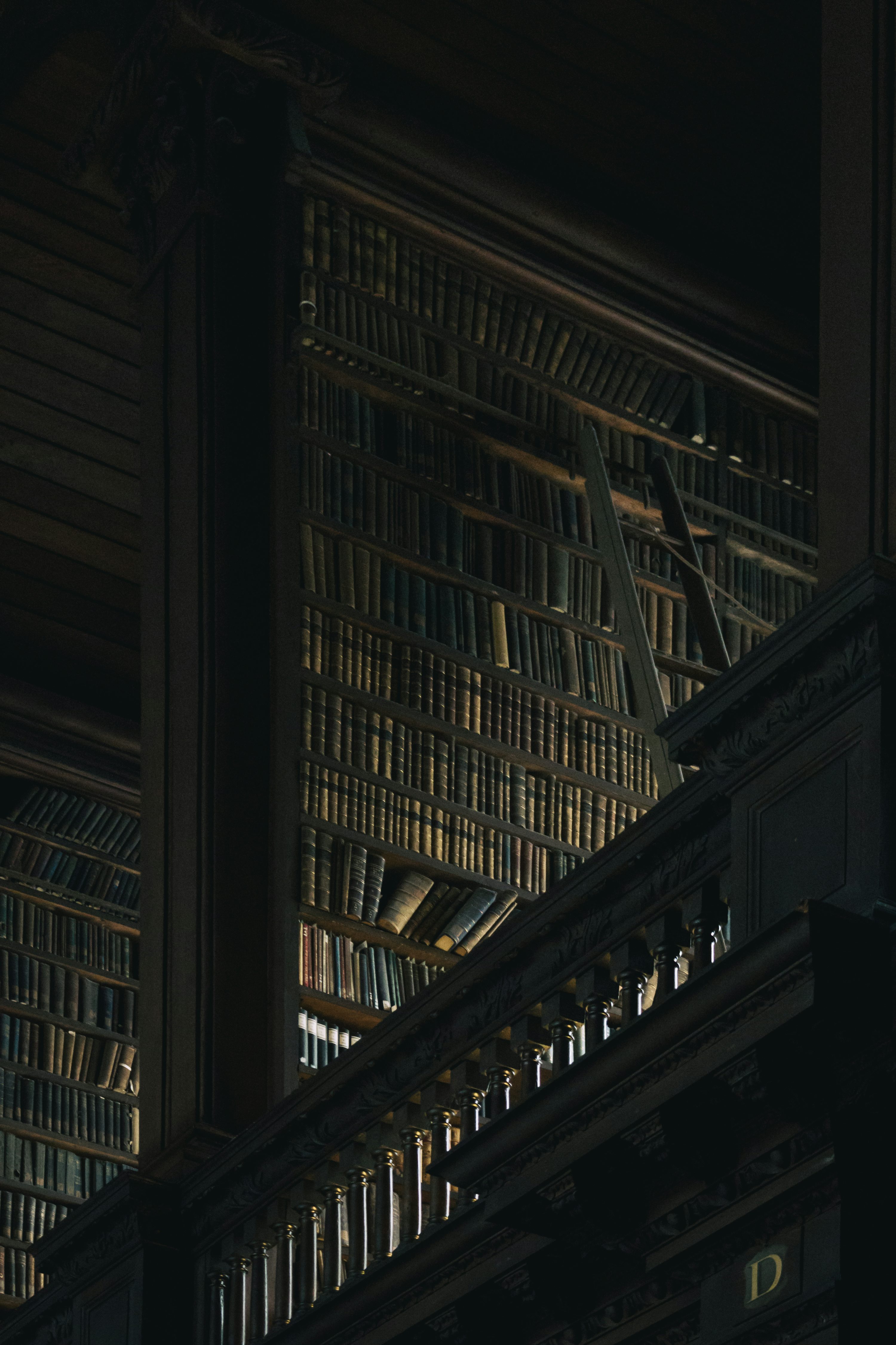 Assorted Title Book Lot On Shelf Photo