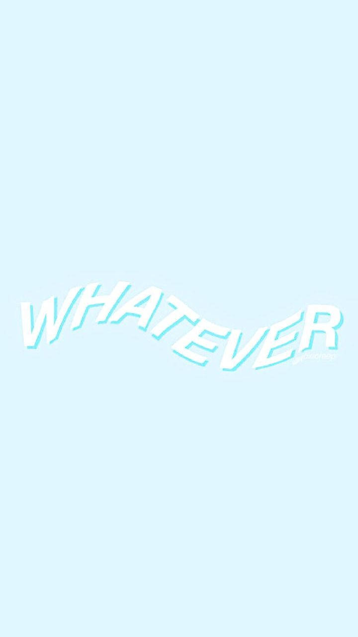 Cute Pastel Blue Aesthetic Whatever