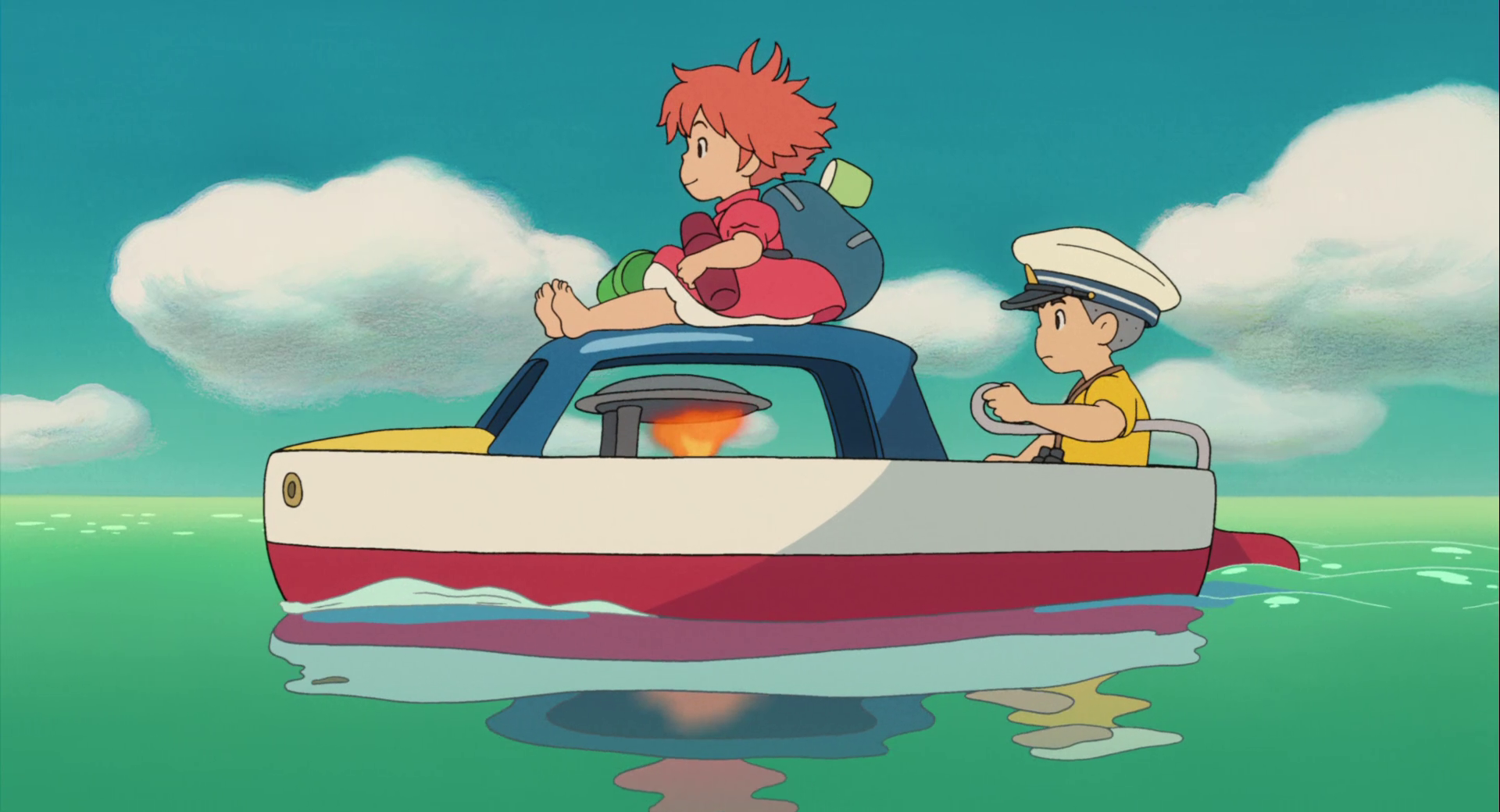 Ponyo Adventure: Studio Ghibli HD Wallpaper