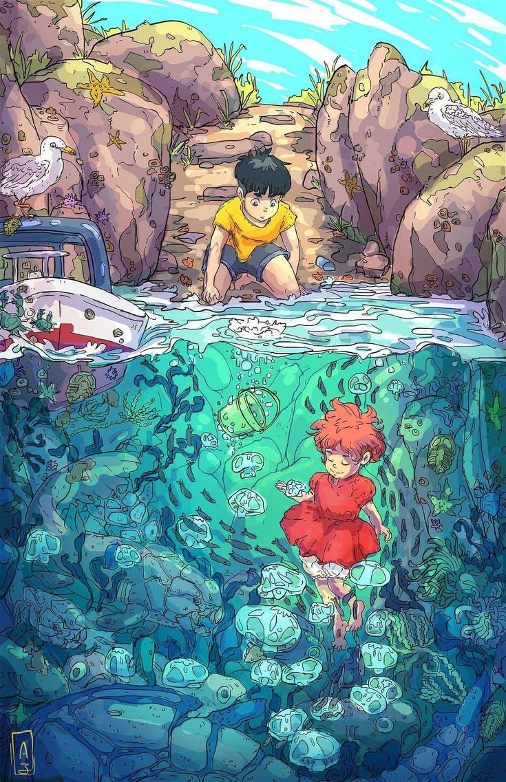 Ponyo Wallpaper