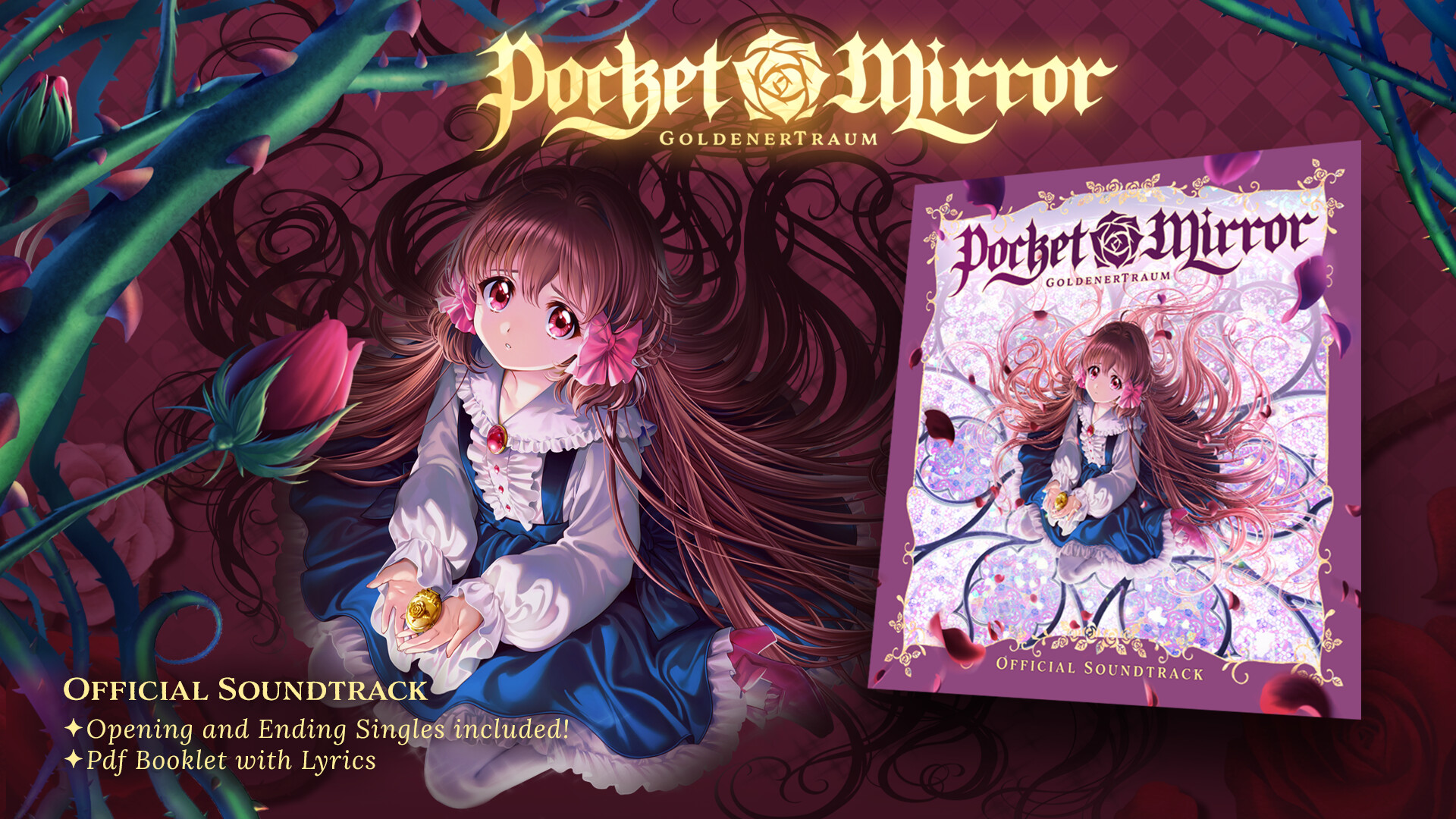 Pocket Mirror GoldenerTraum Official
