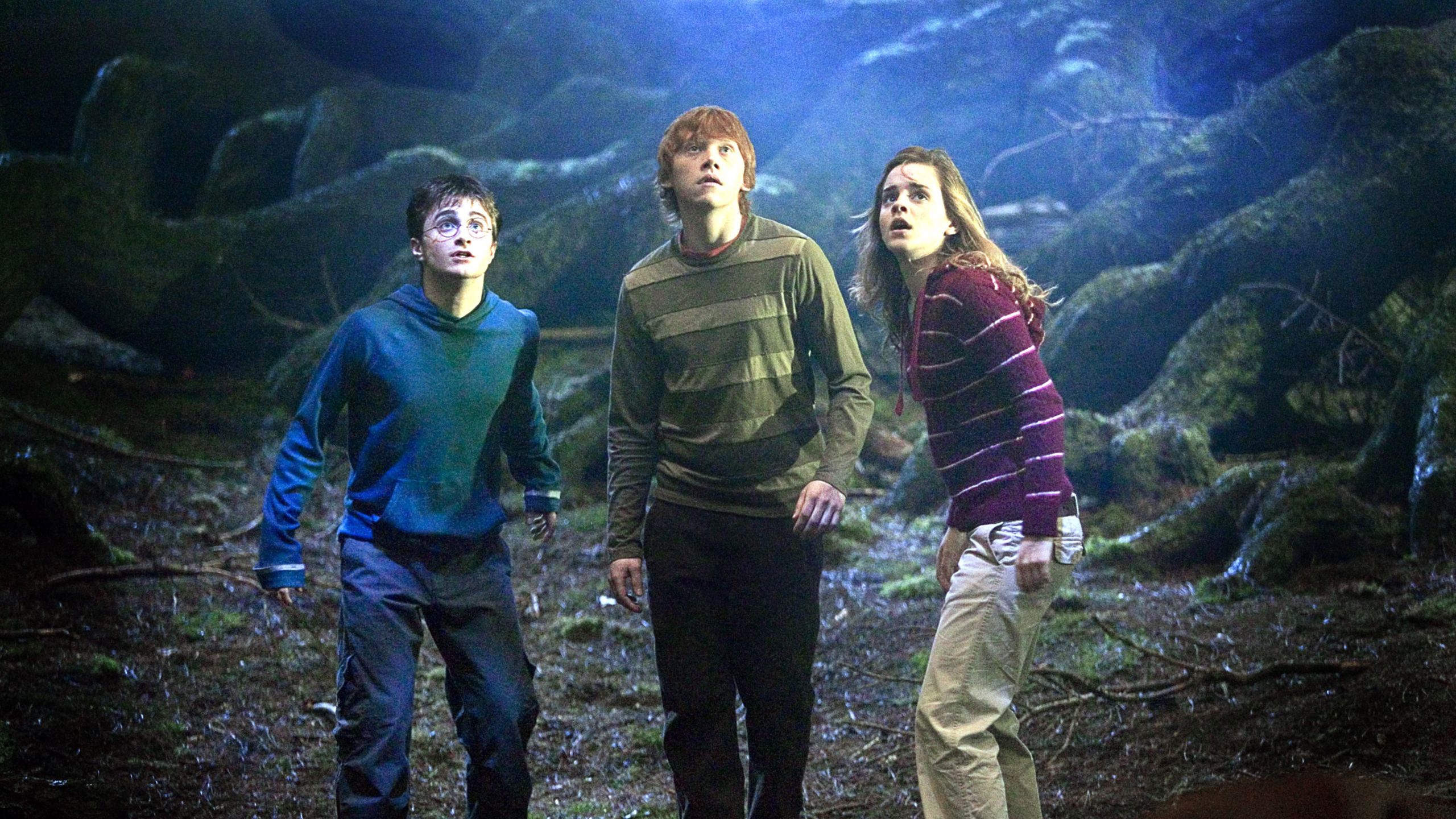 These 'Harry Potter' Behind The Scenes Photo Show Hermione, Harry, And Ron's Body Doubles