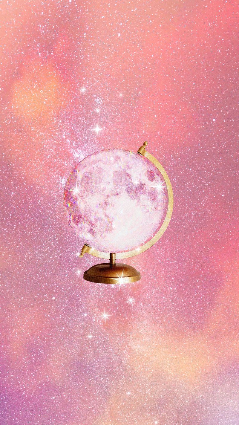 Pink Globe Image. Free Photo, PNG