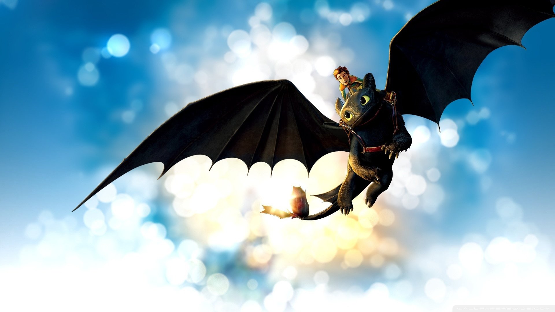 Hiccup and Toothless HD Wallpaper
