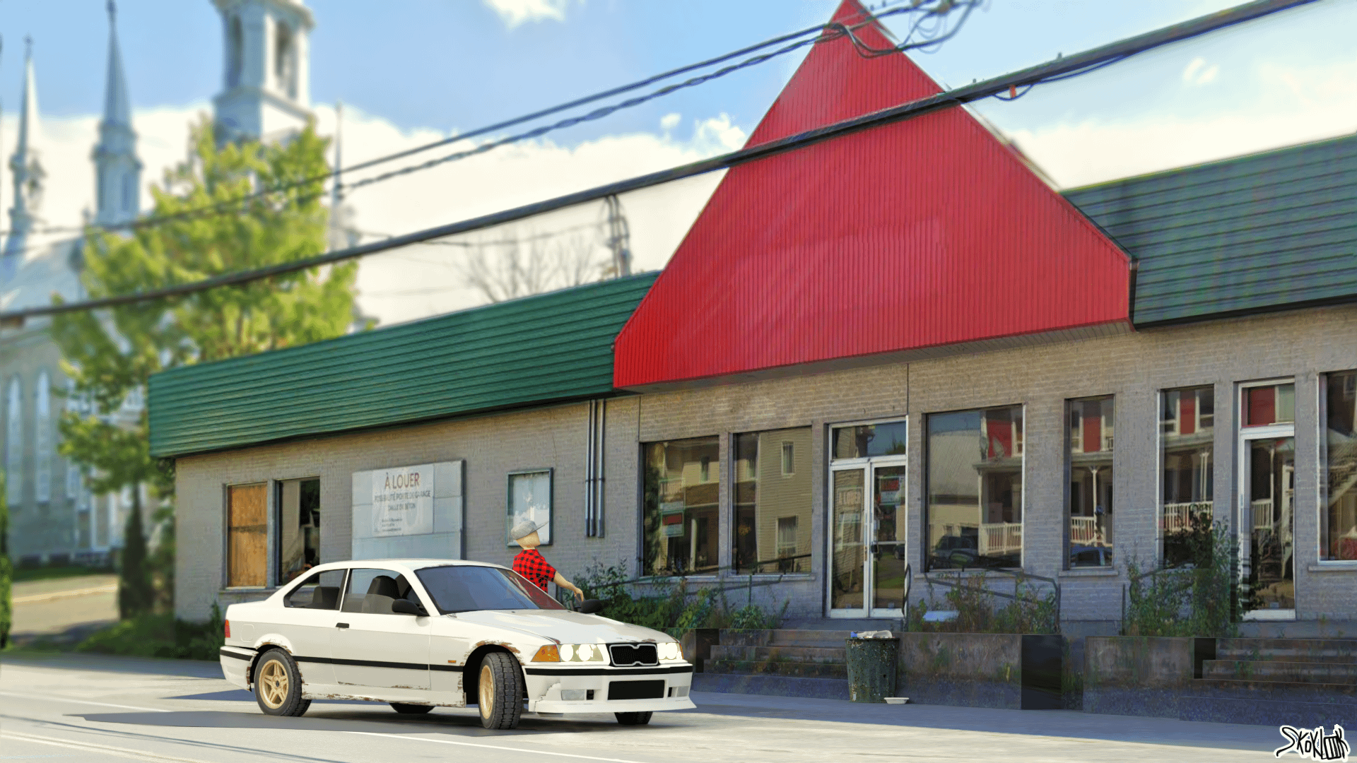 BlenderArt)Mon Bazou RTX On