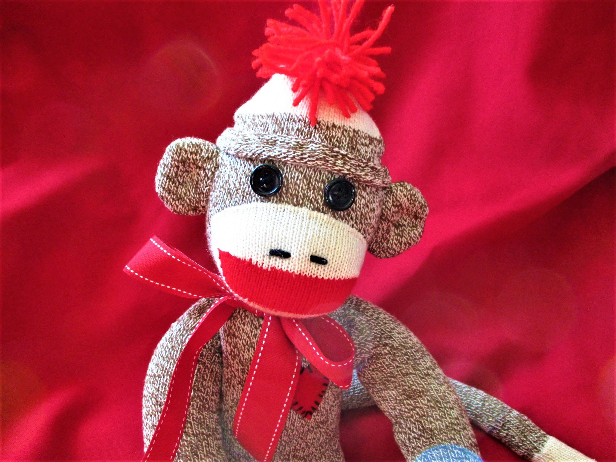 Sock Monkey Doll Classic 20