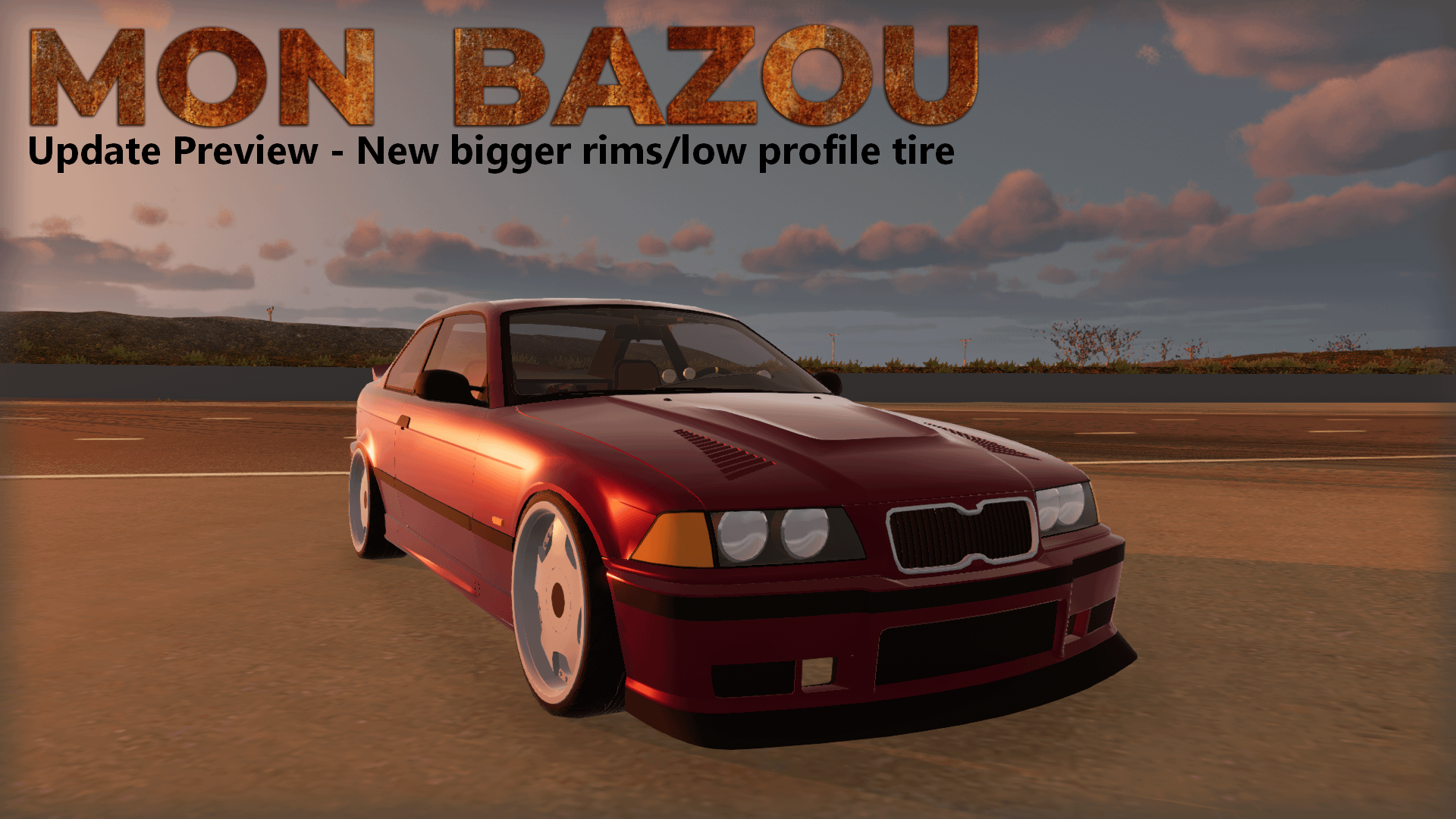 wider rims with low profile tire