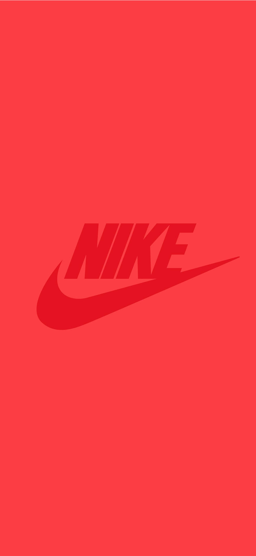 Download All Red Nike iPhone Wallpaper