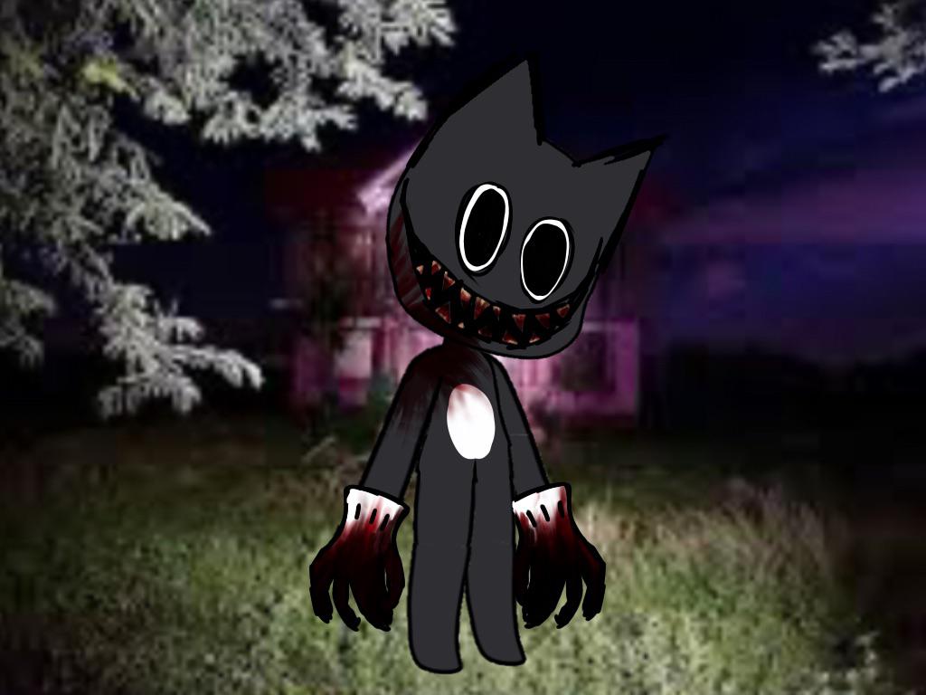 Cartoon cat- it's really scary irl