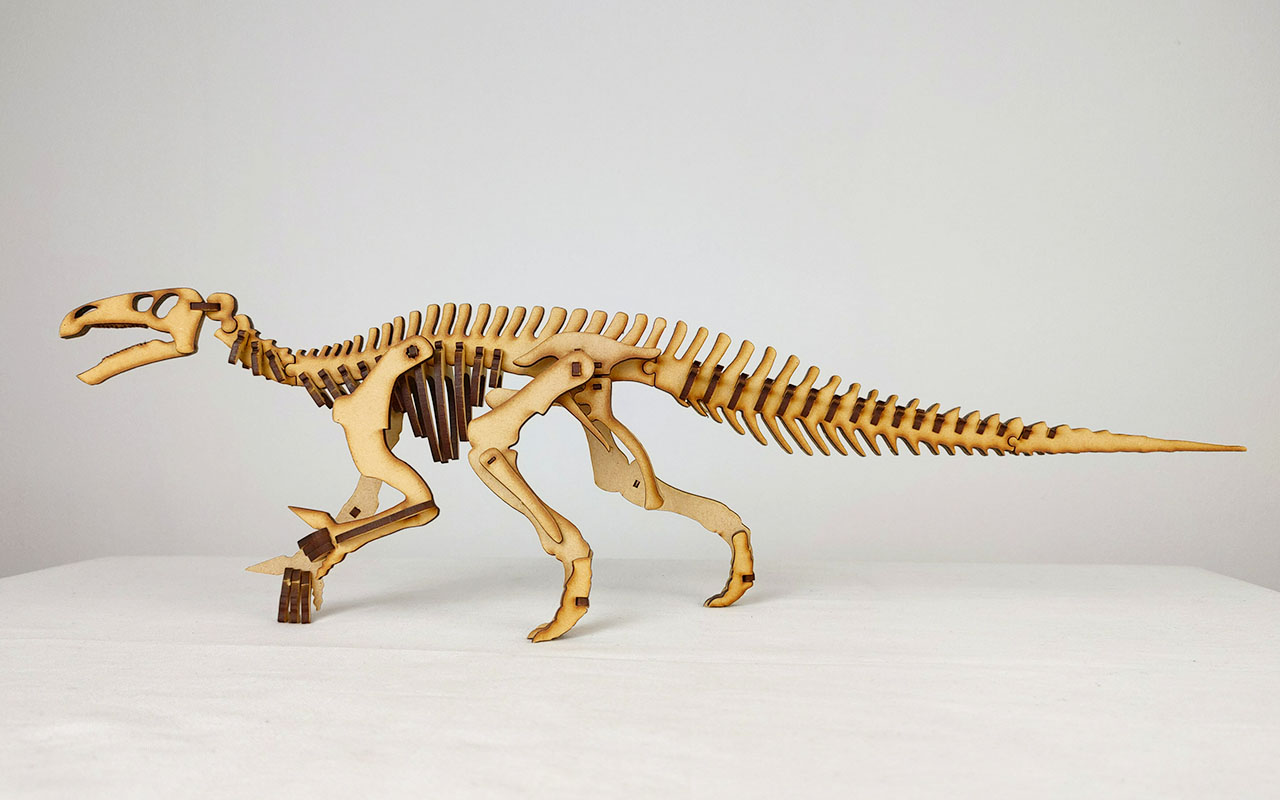 Iguanodon 3D Wooden Puzzle
