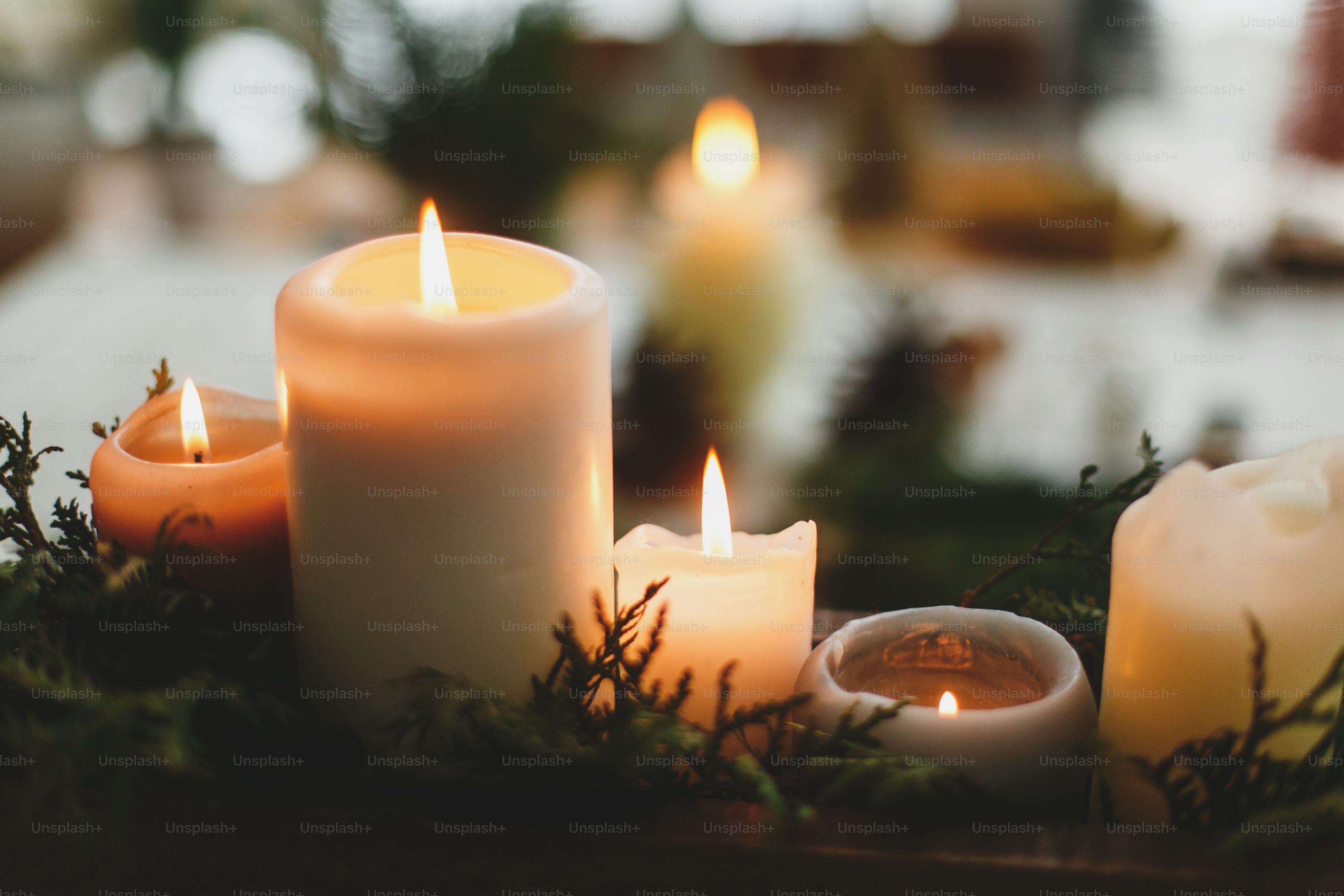 Christmas Candle Picture. Download