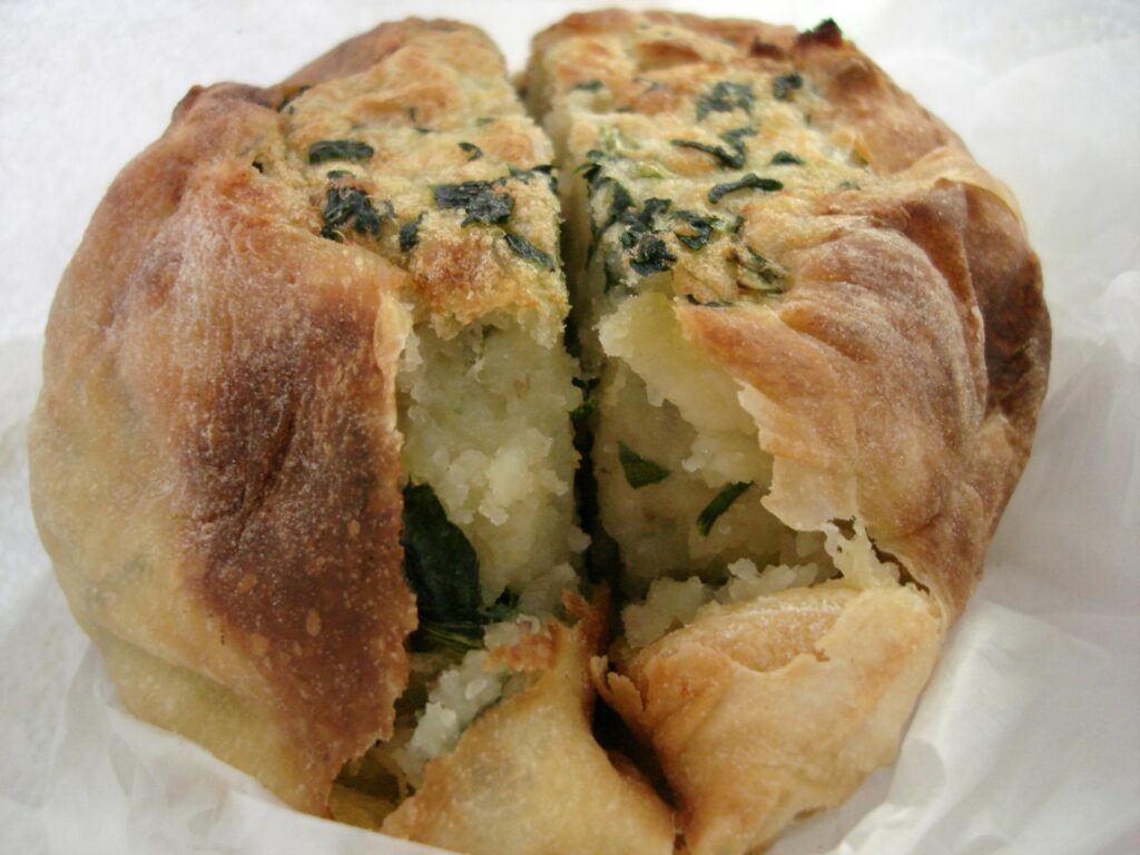 Knish from Yonah Schimmel's in NYC