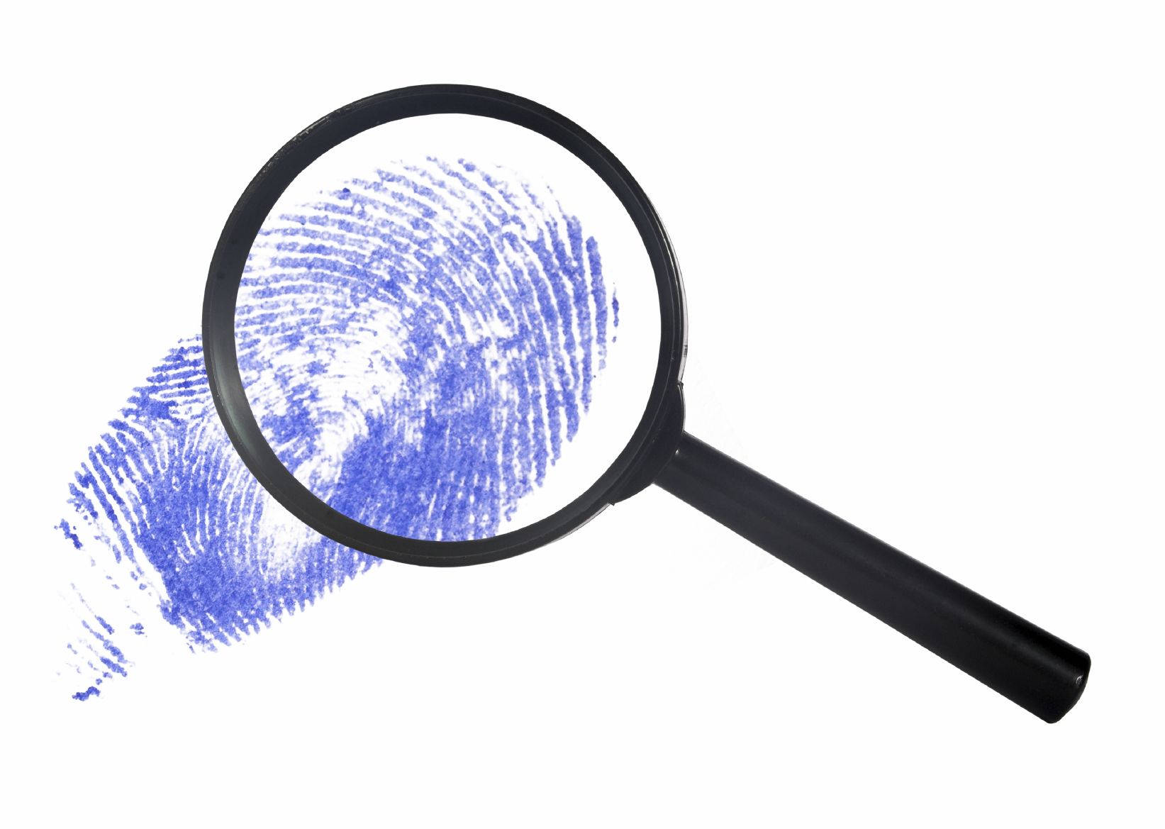Fingerprint Magnifying Glass Detective