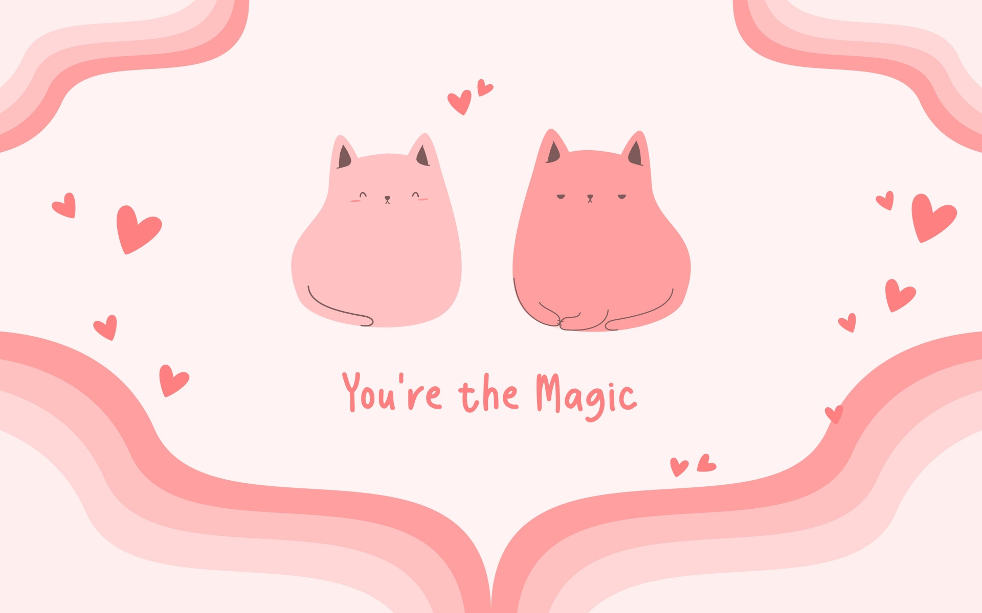 Cute preppy Wallpaper 4K, You're