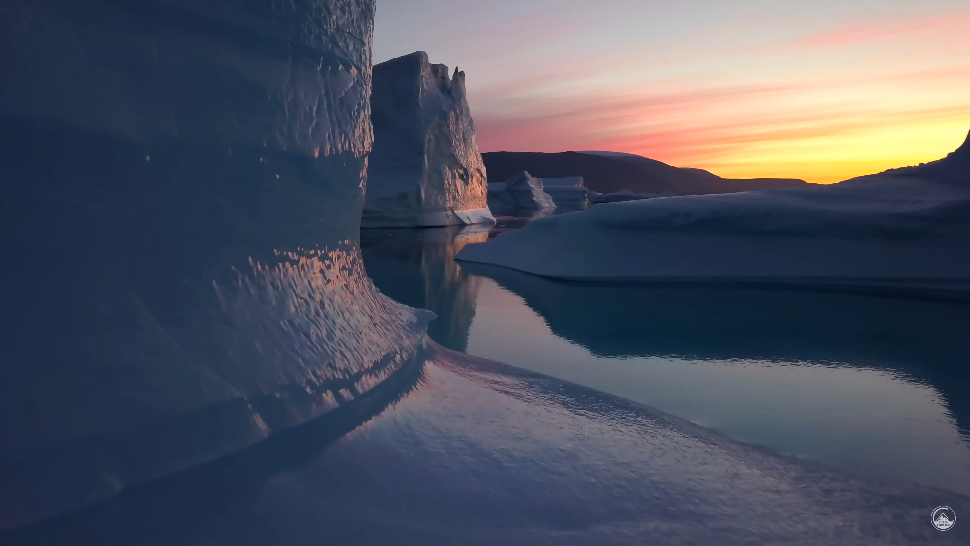 on Earth do you find the coldest water