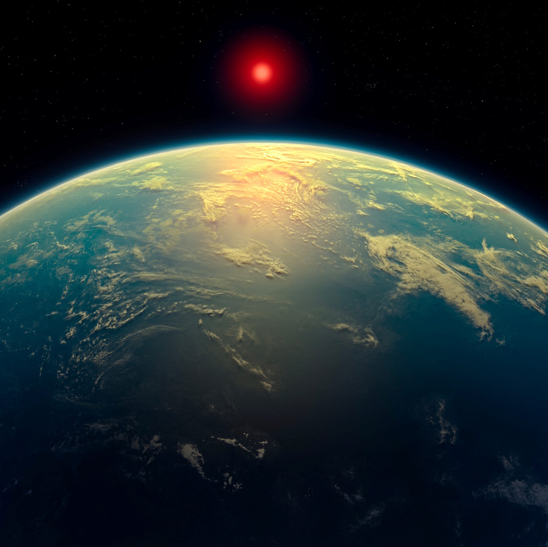 Is there alien life on a distant planet