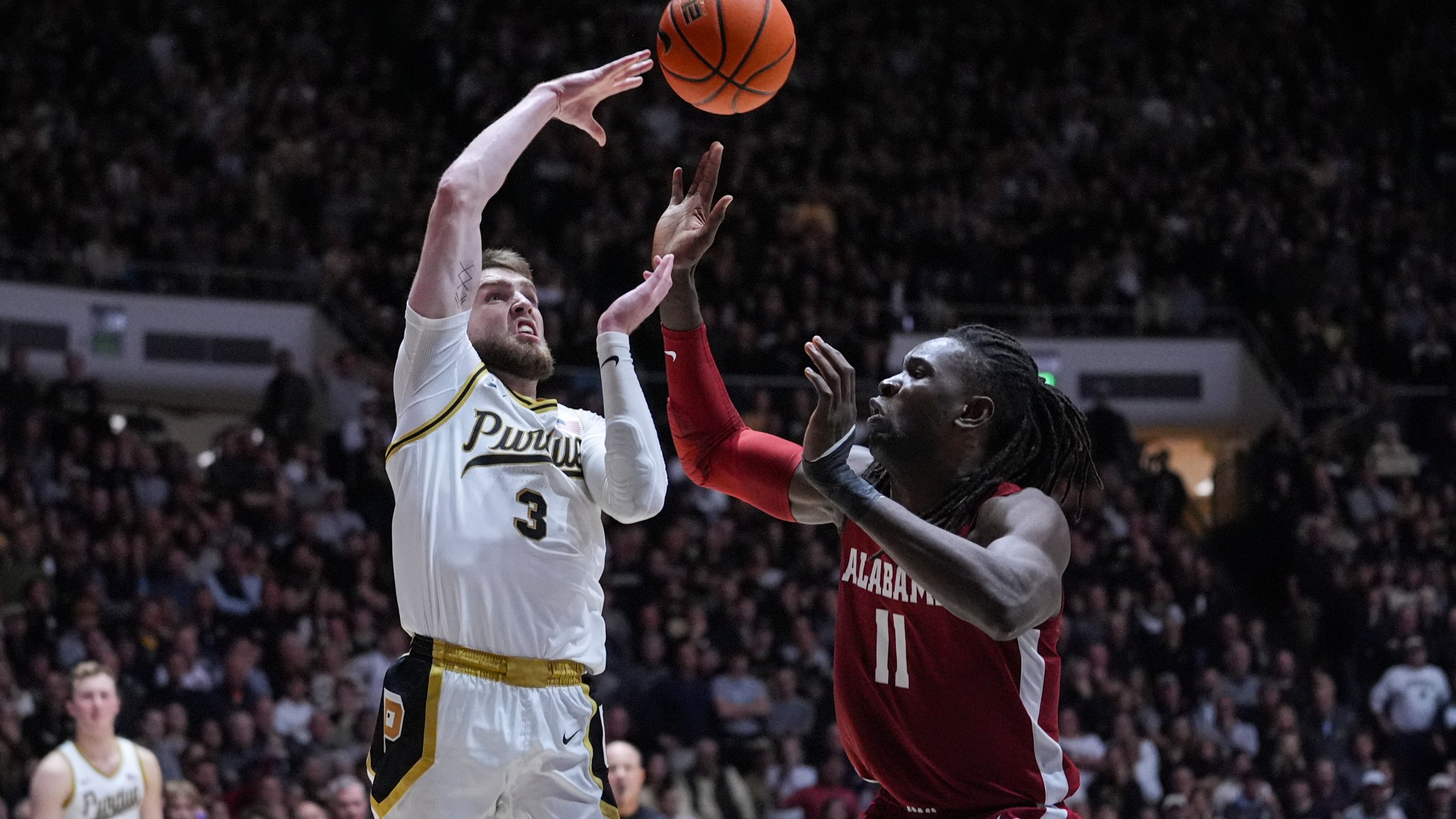 No. 13 Purdue rediscovers strong post