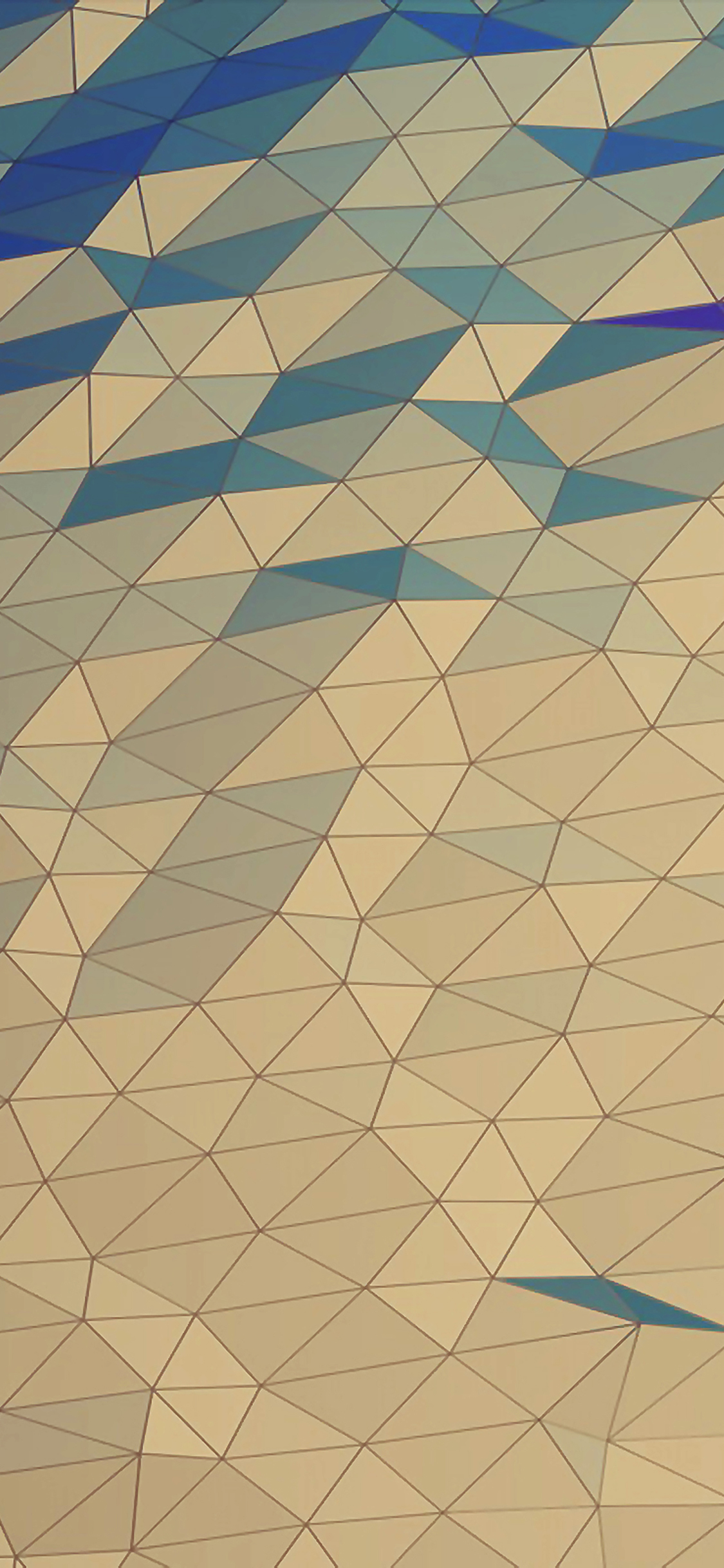 Jelly Bean Abstract Line Art Wallpaper