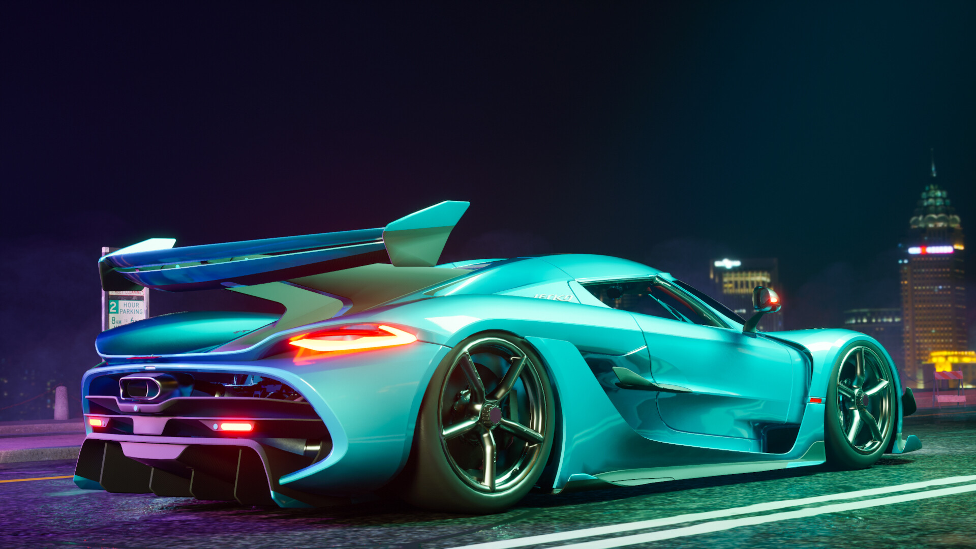 Unreal Engine Koenigsegg Jesko