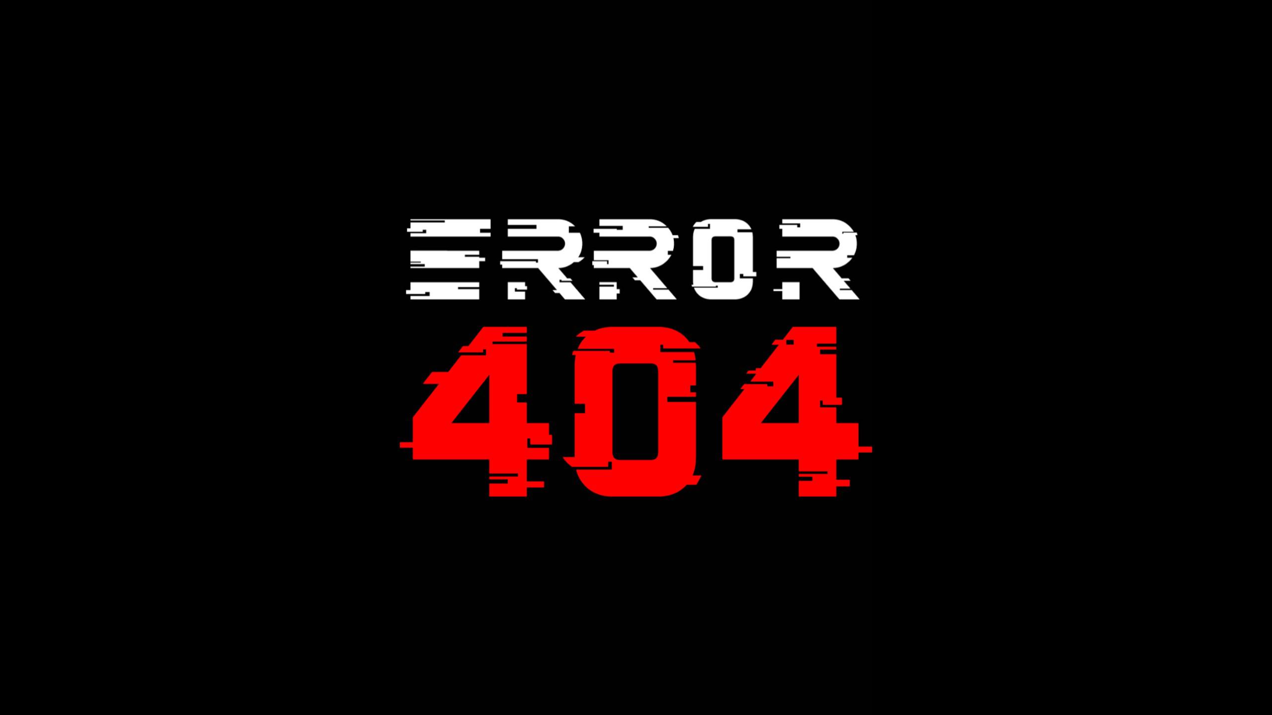 Error 404 [2560x1440]