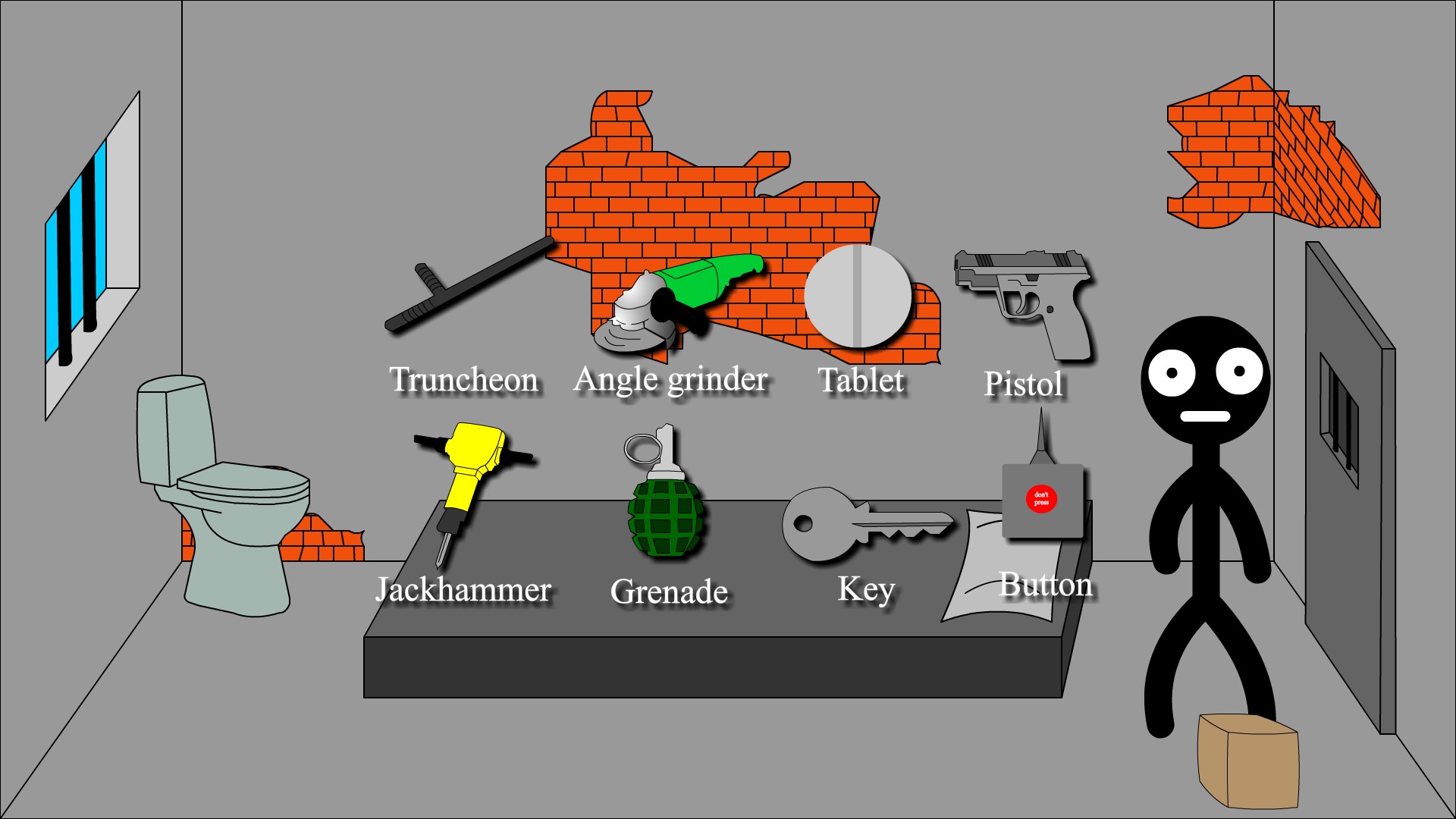 Stickman jailbreak escape 2016
