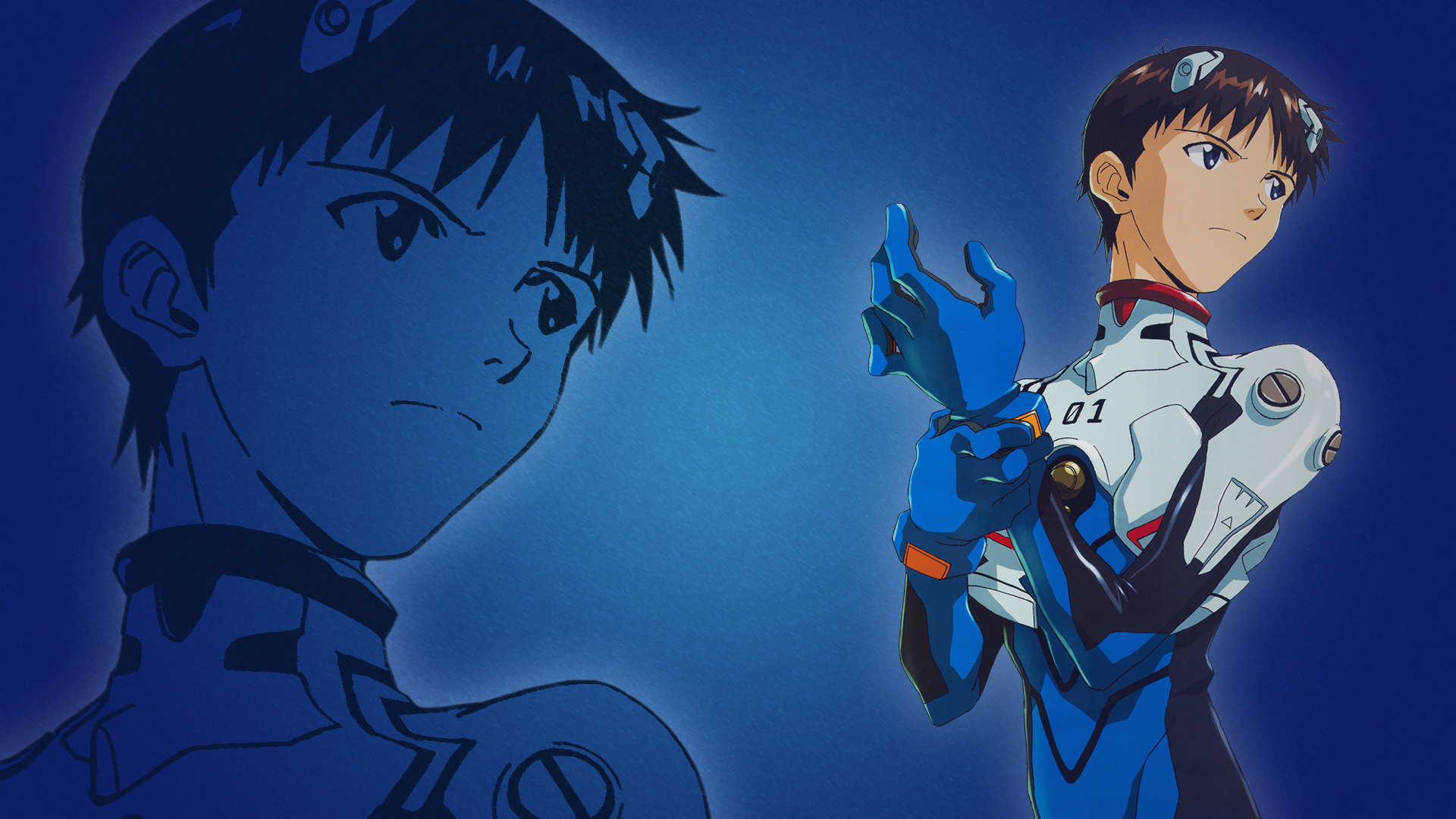 Download Shinji Ikari Anime Neon